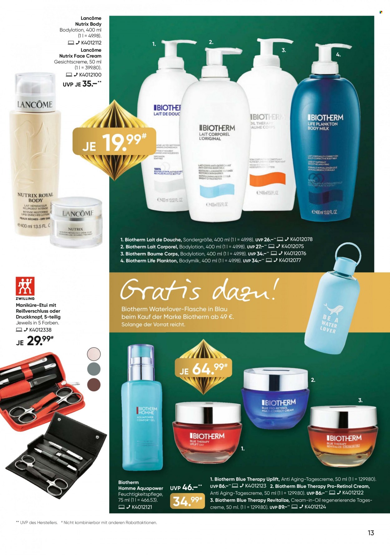 GALERIA Karstadt Kaufhof Prospekte  - 18.12.2023 - 24.12.2023. Seite 13