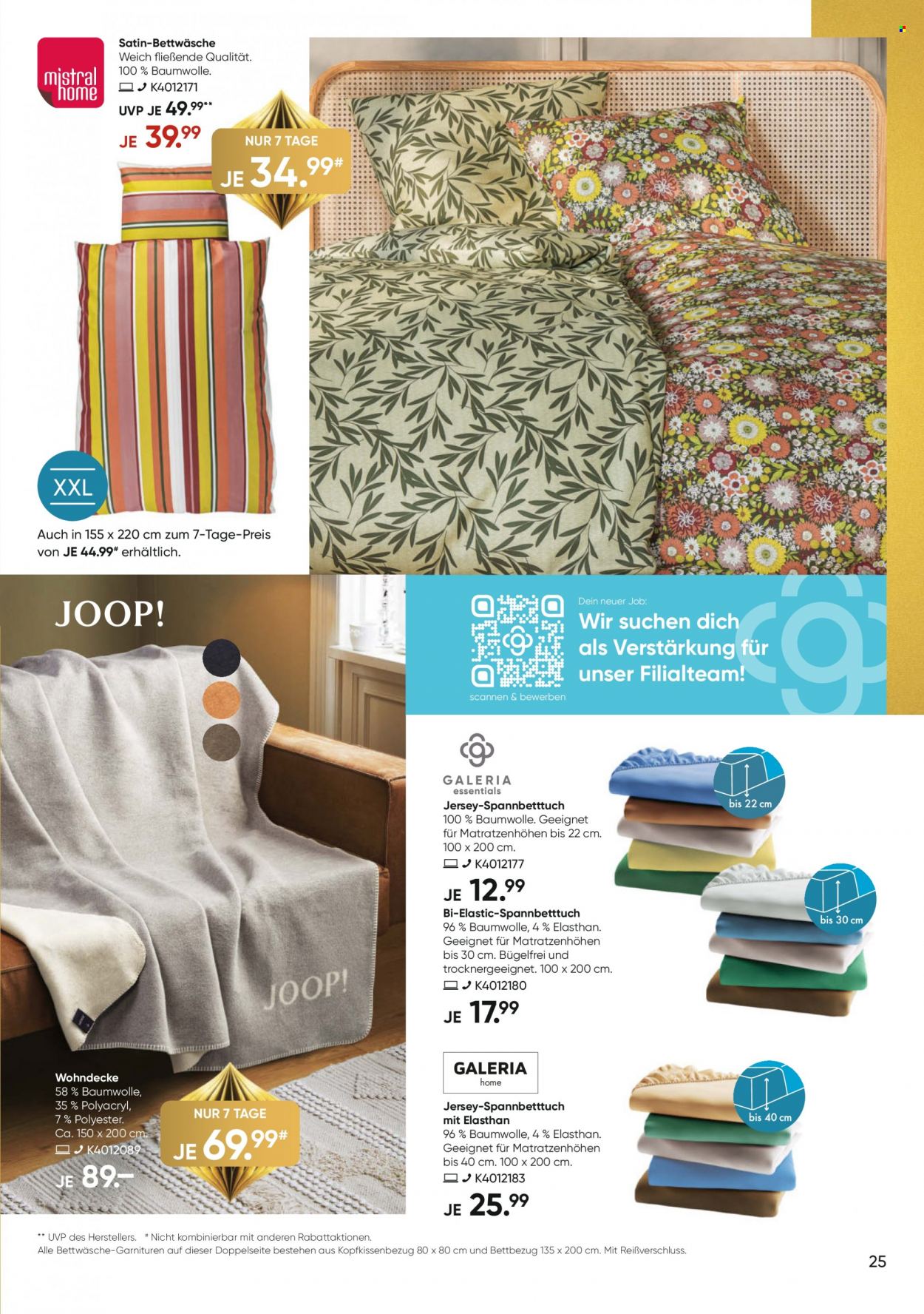 GALERIA Karstadt Kaufhof Prospekte  - 18.12.2023 - 24.12.2023. Seite 25