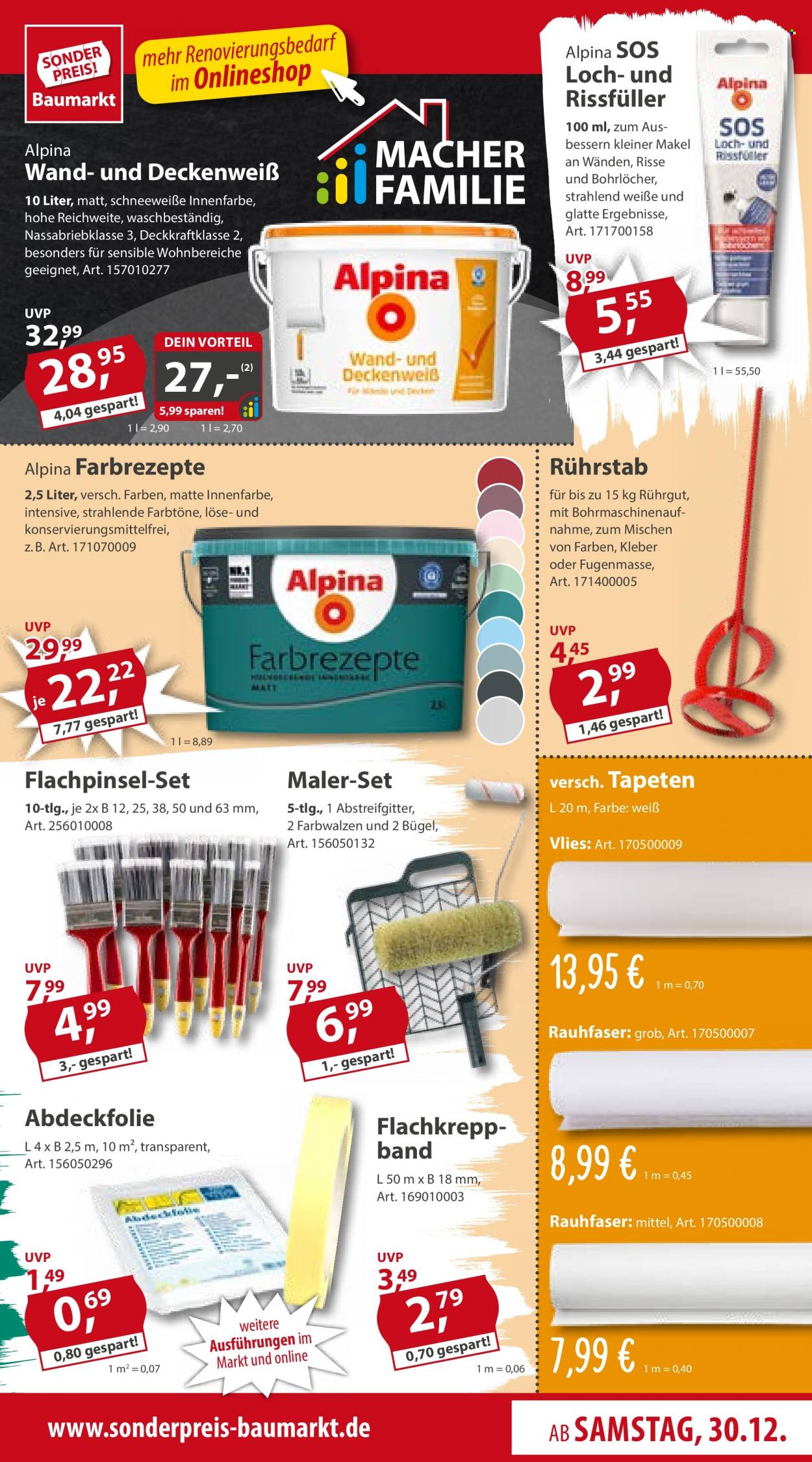 Sonderpreis-Baumarkt Prospekte  - 30.12.2023 - 5.01.2024. Seite 17