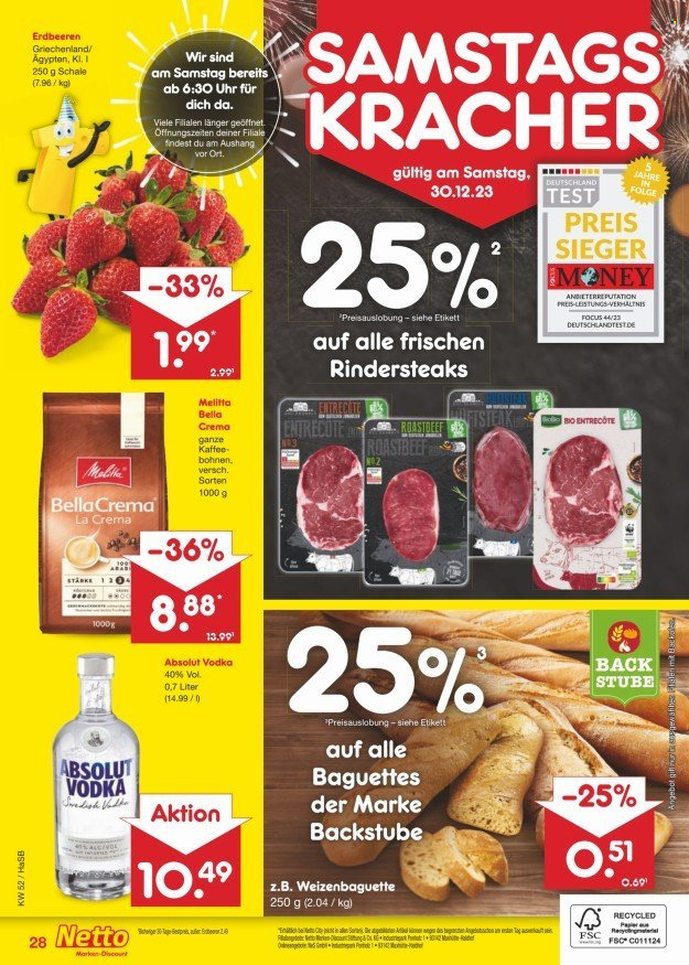 Netto Marken-Discount Prospekte  - 27.12.2023 - 30.12.2023. Seite 30