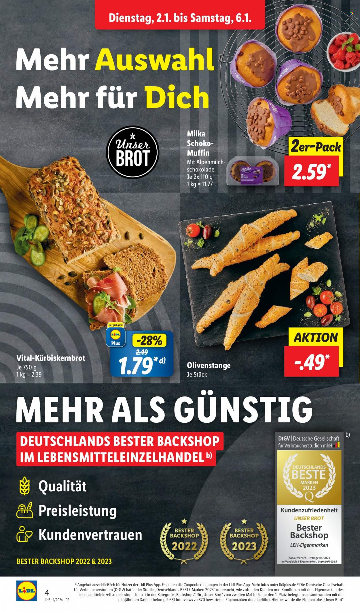 Lidl Prospekte  - 2.01.2024 - 6.01.2024. Seite 4