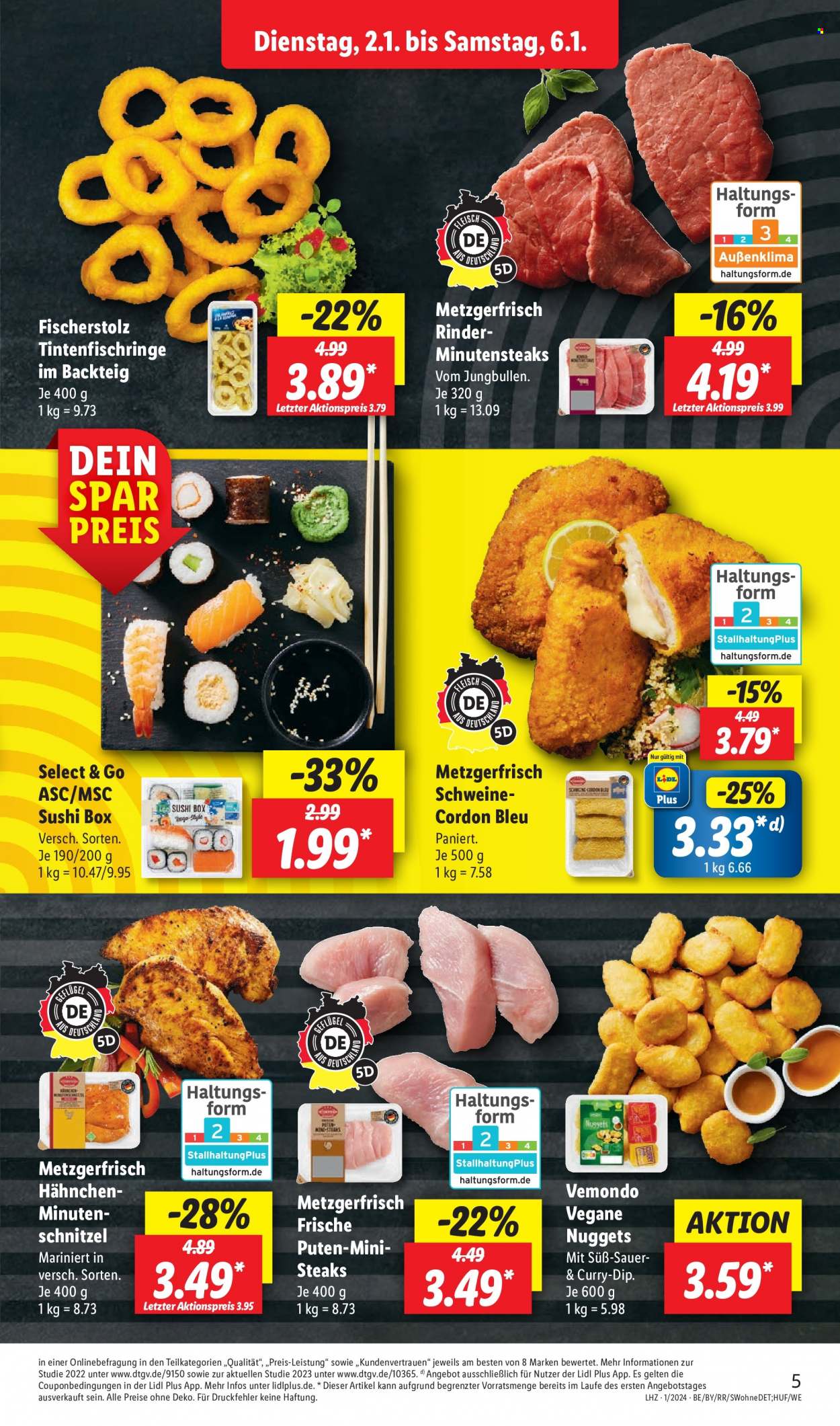 Lidl Prospekte  - 2.01.2024 - 6.01.2024. Seite 5