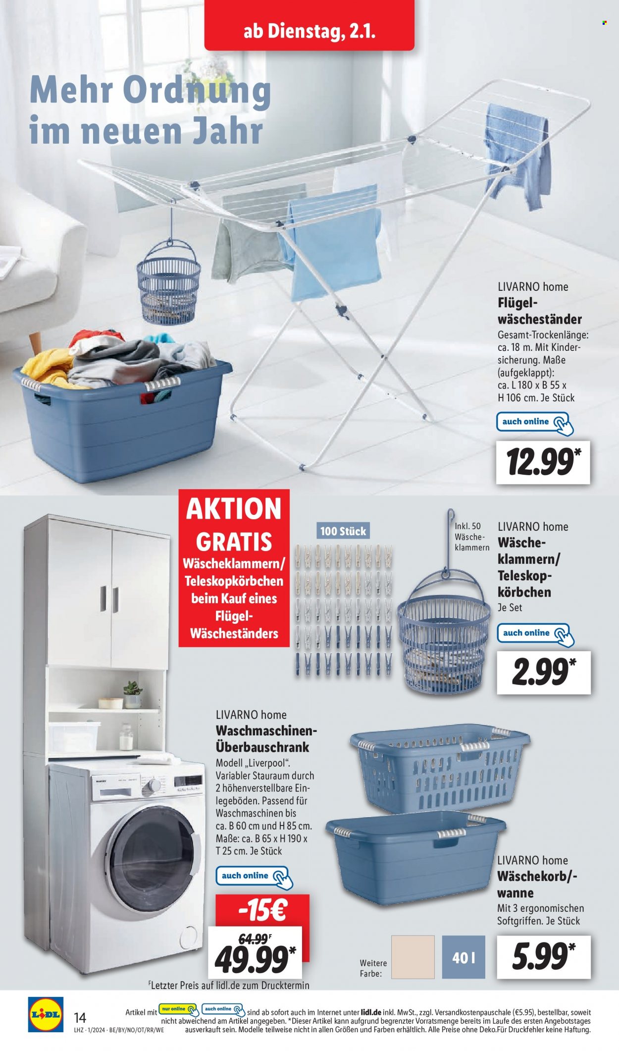Lidl Prospekte  - 2.01.2024 - 6.01.2024. Seite 20