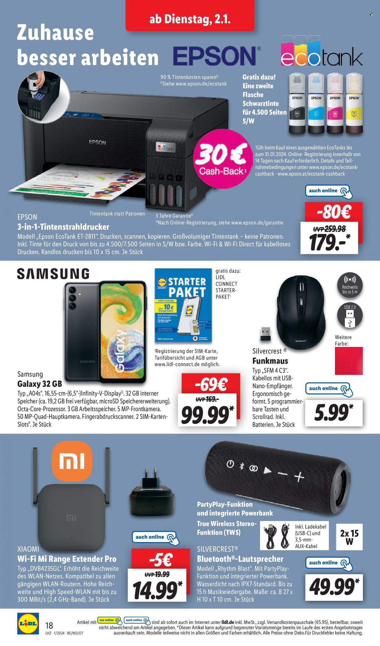 Lidl Prospekte  - 2.01.2024 - 6.01.2024. Seite 24