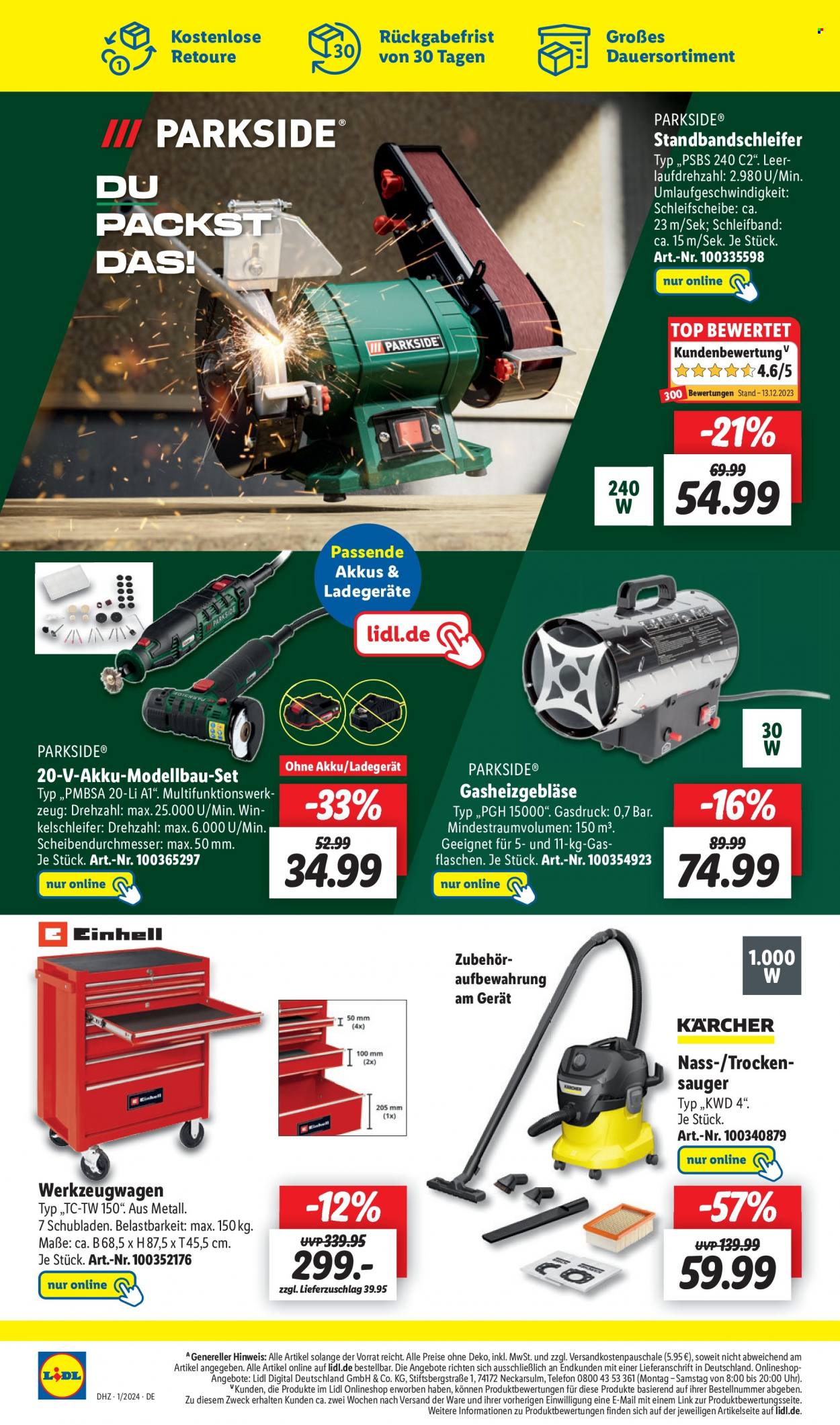 Lidl Prospekte  - 2.01.2024 - 6.01.2024. Seite 56