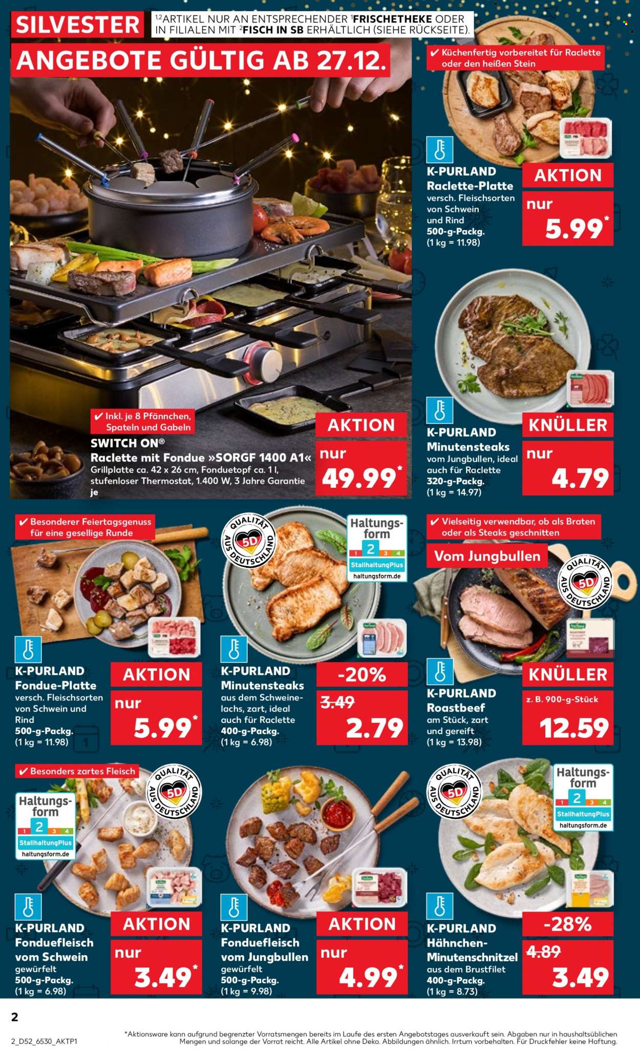 Kaufland Prospekte  - 27.12.2023 - 3.01.2024. Seite 2