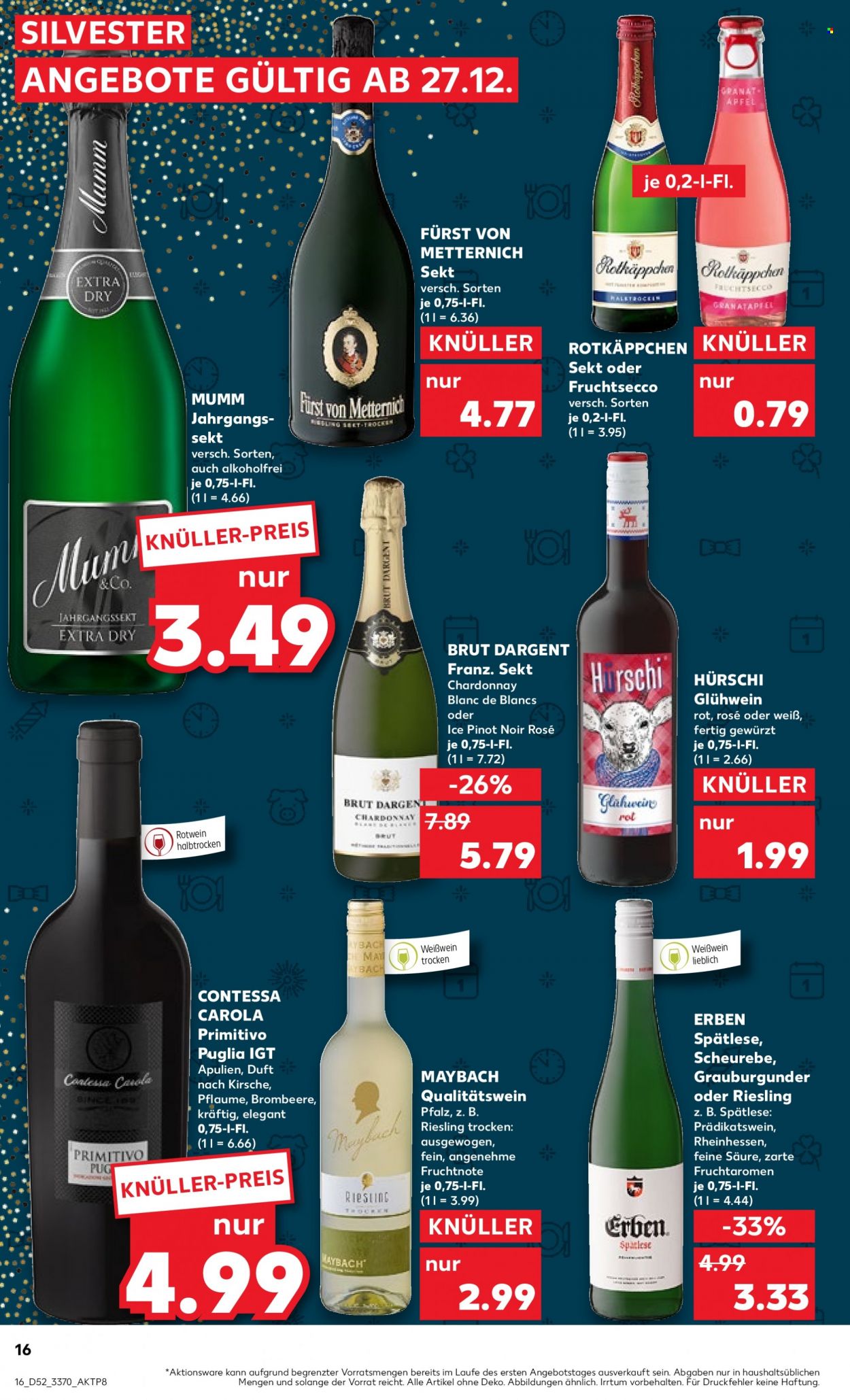 Kaufland Prospekte  - 27.12.2023 - 3.01.2024. Seite 16