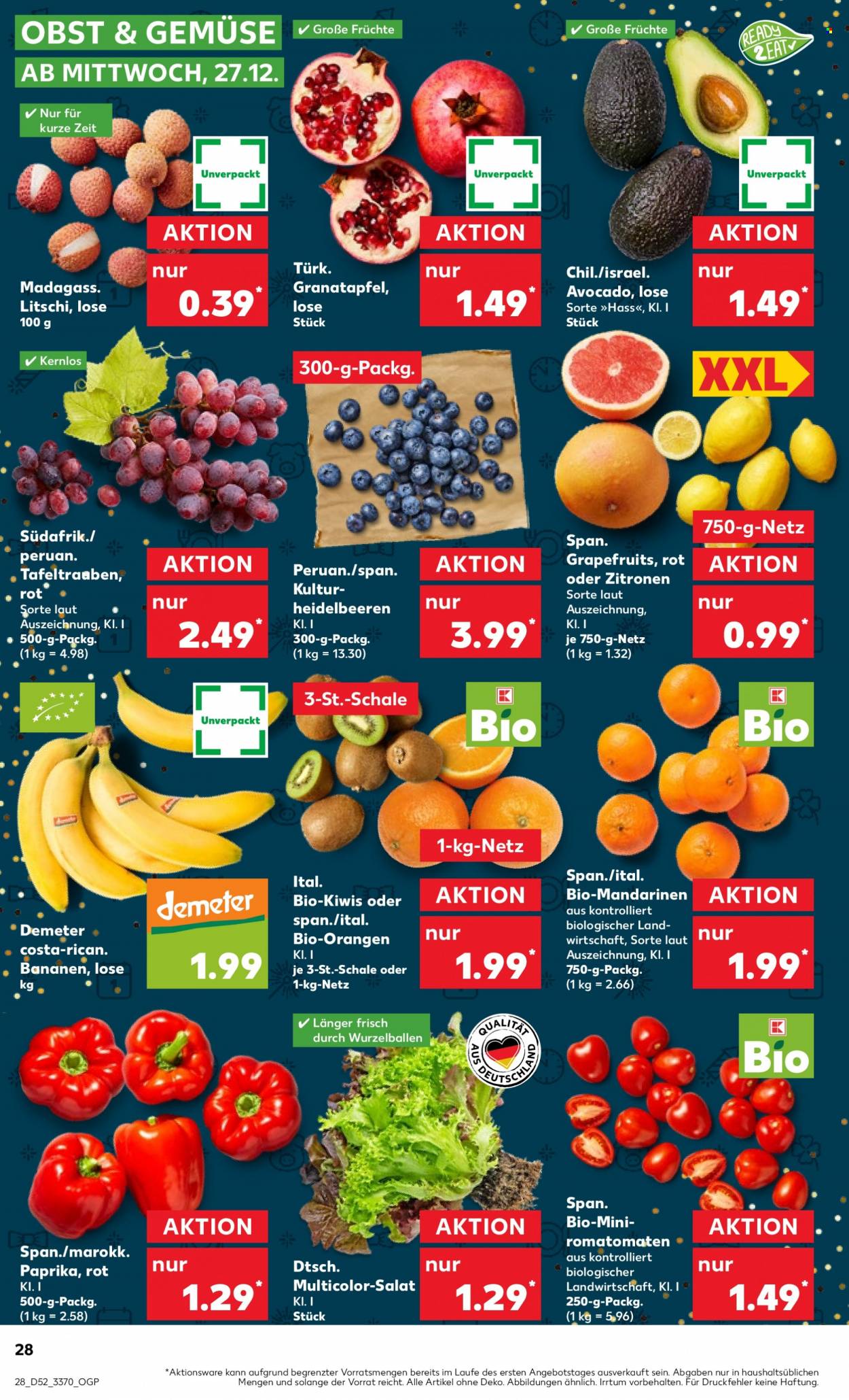 Kaufland Prospekte  - 27.12.2023 - 3.01.2024. Seite 28