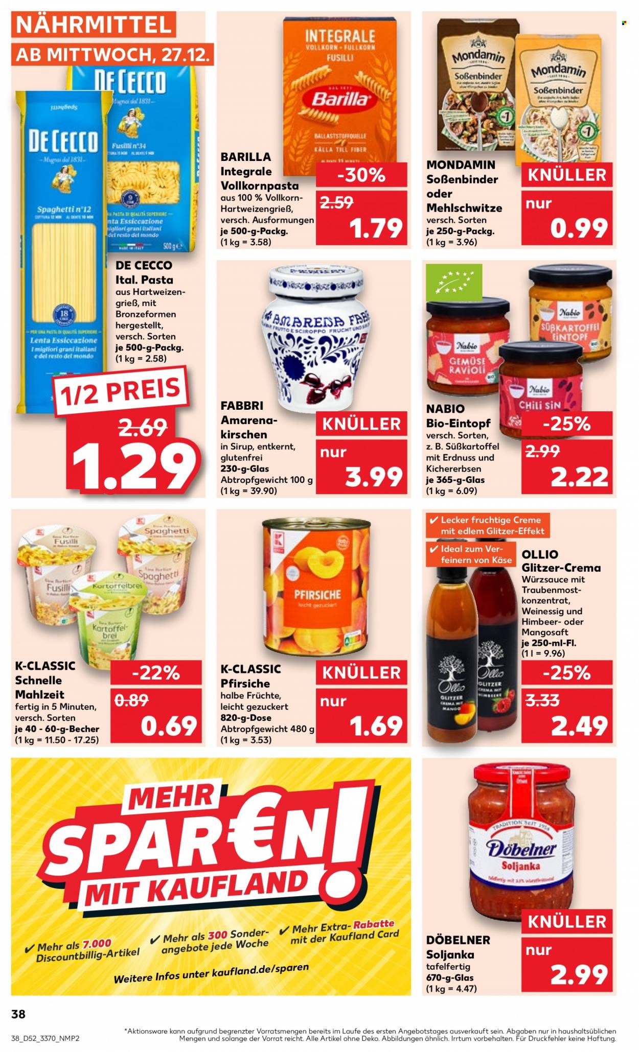 Kaufland Prospekte  - 27.12.2023 - 3.01.2024. Seite 38