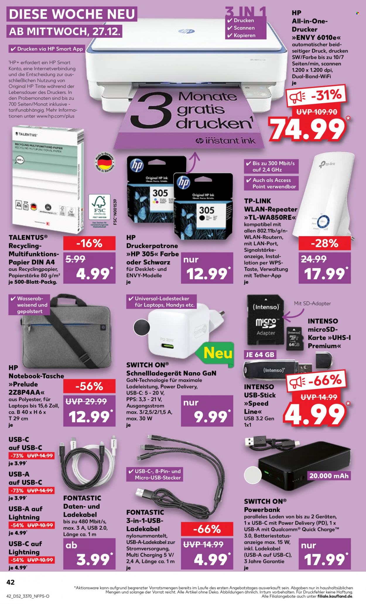 Kaufland Prospekte  - 27.12.2023 - 3.01.2024. Seite 42