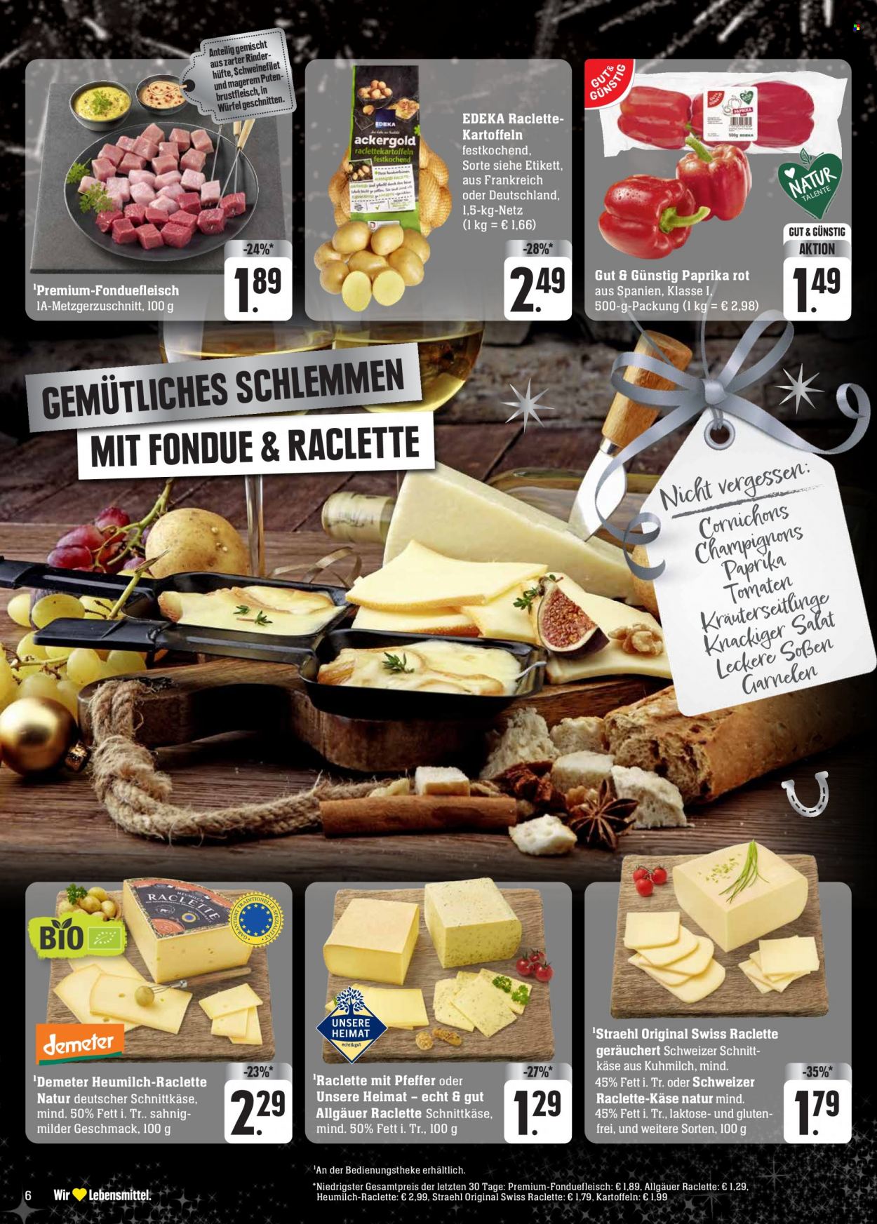 Edeka Prospekte  - 27.12.2023 - 30.12.2023. Seite 6