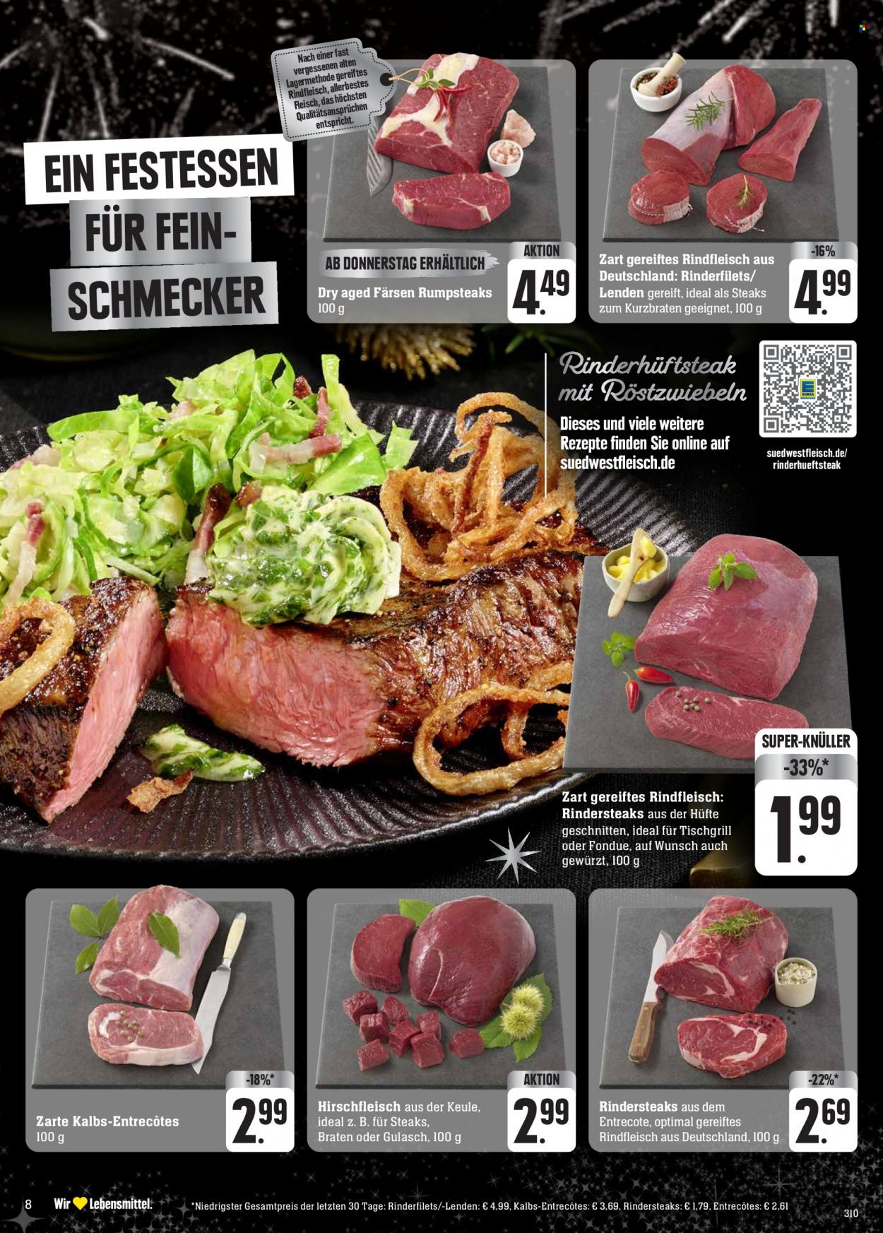 Edeka Prospekte  - 27.12.2023 - 30.12.2023. Seite 8