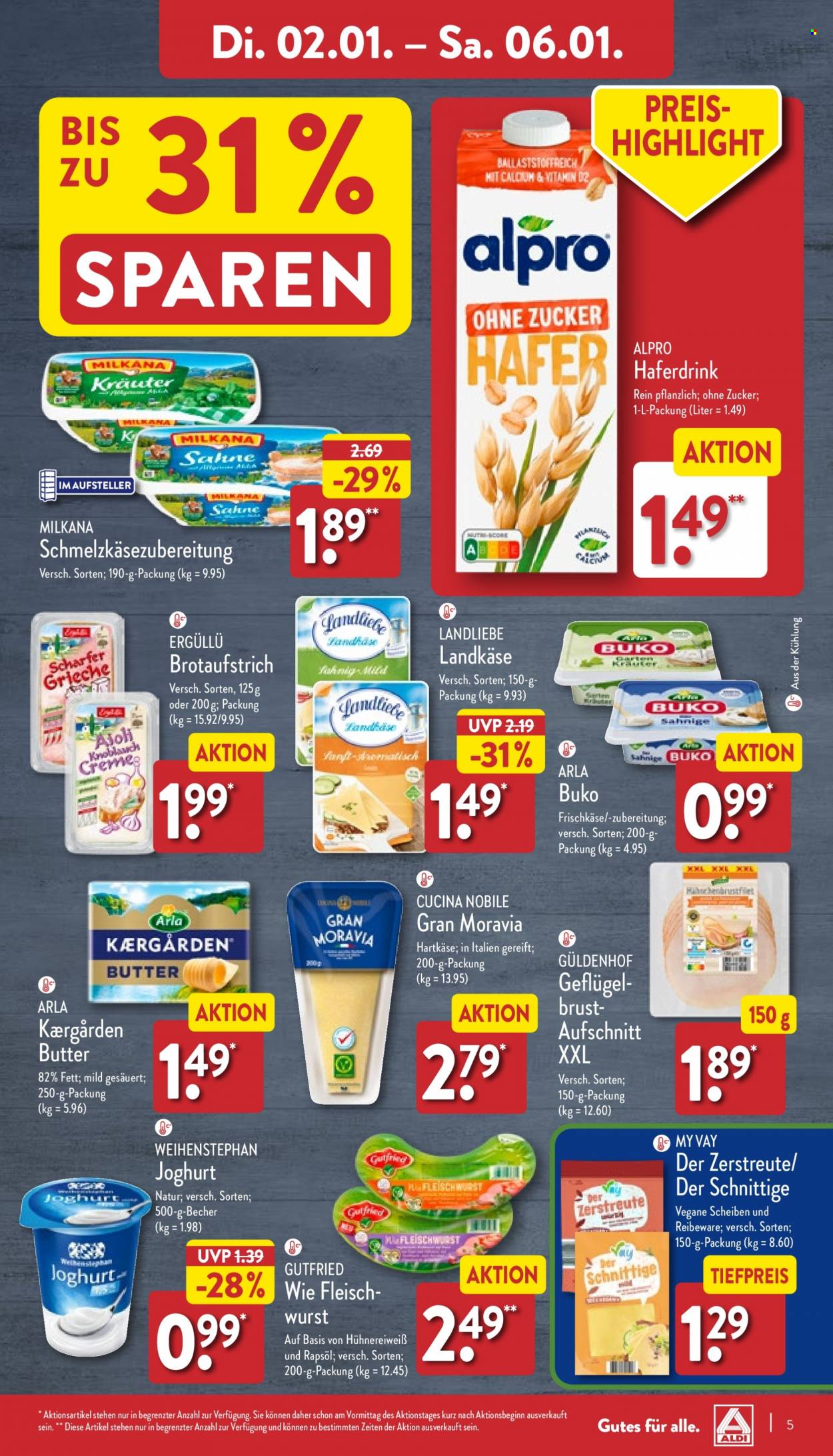 ALDI Nord Prospekte  - 2.01.2024 - 6.01.2024. Seite 5