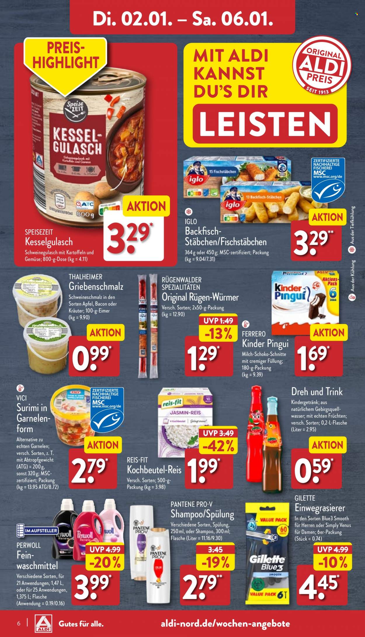 ALDI Nord Prospekte  - 2.01.2024 - 6.01.2024. Seite 6
