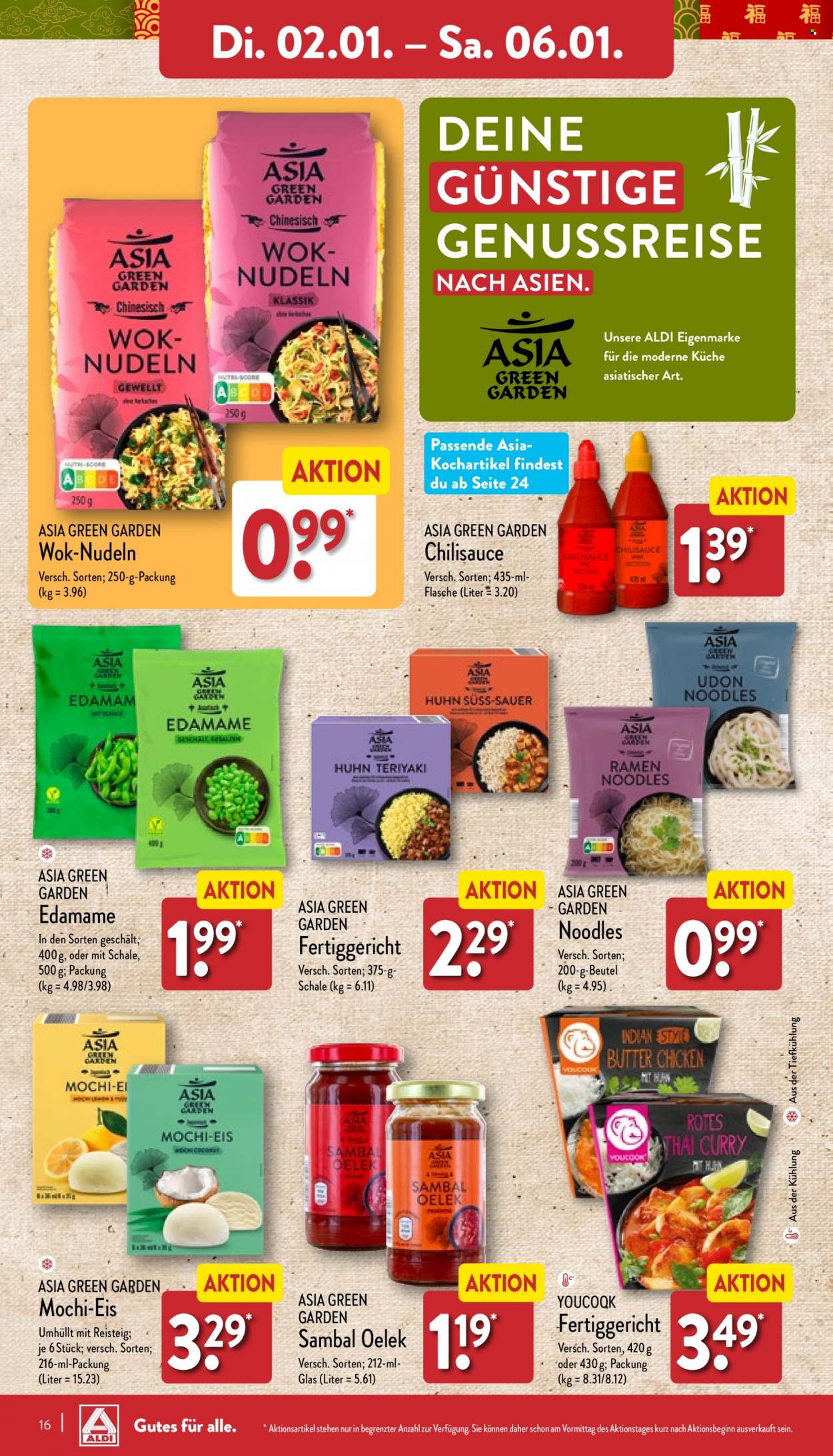 ALDI Nord Prospekte  - 2.01.2024 - 6.01.2024. Seite 16