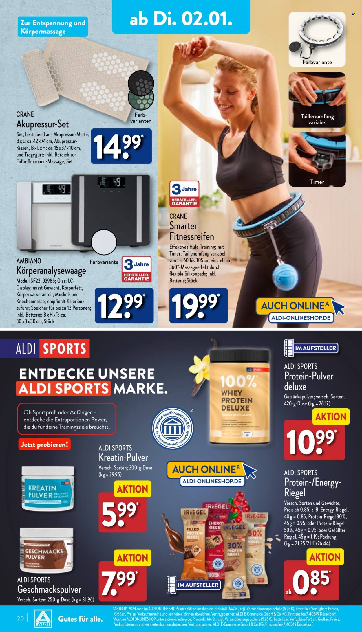 ALDI Nord Prospekte  - 2.01.2024 - 6.01.2024. Seite 20