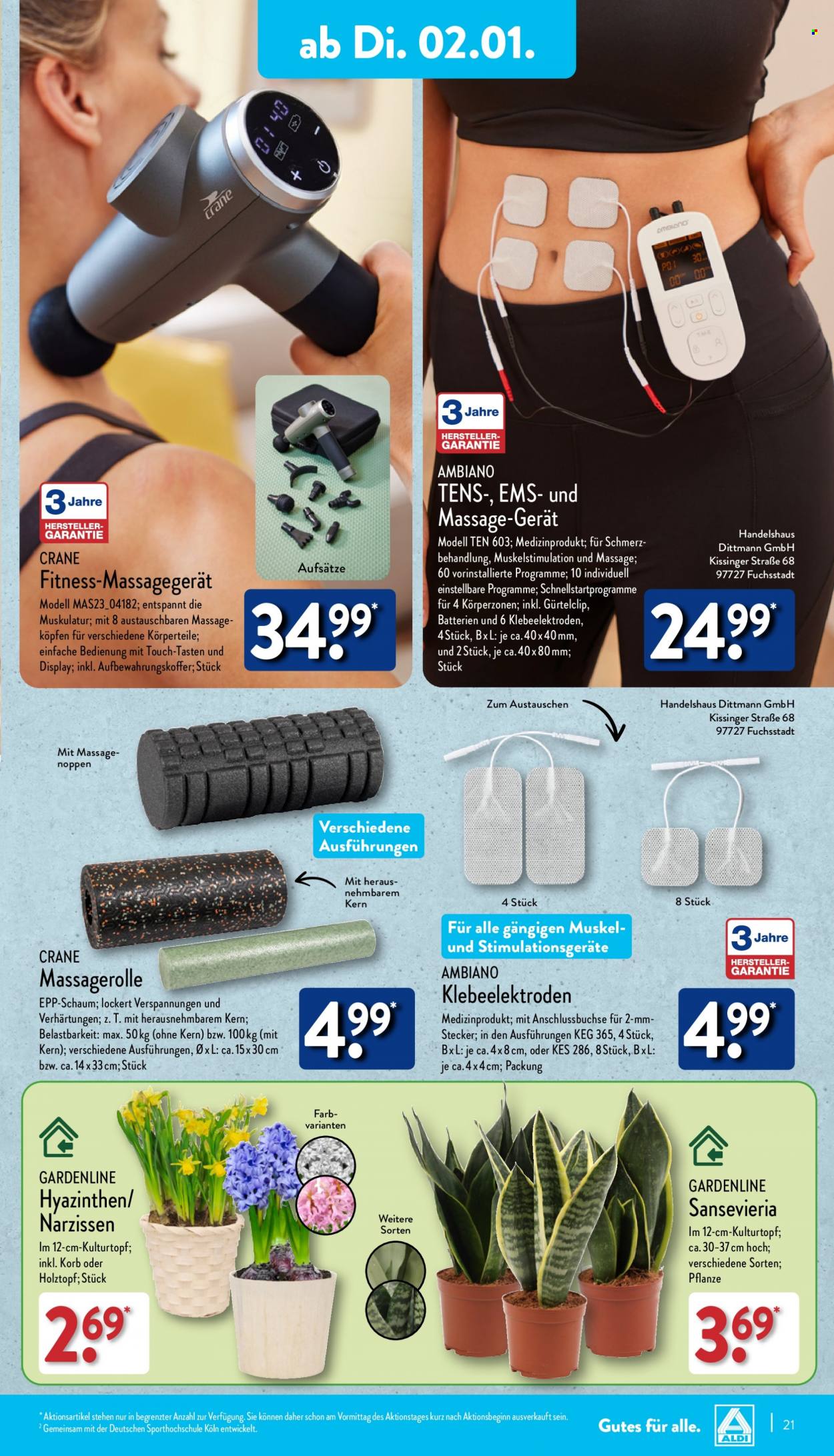 ALDI Nord Prospekte  - 2.01.2024 - 6.01.2024. Seite 21
