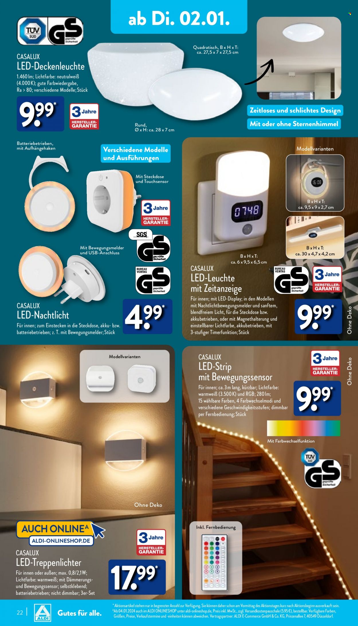 ALDI Nord Prospekte  - 2.01.2024 - 6.01.2024. Seite 22