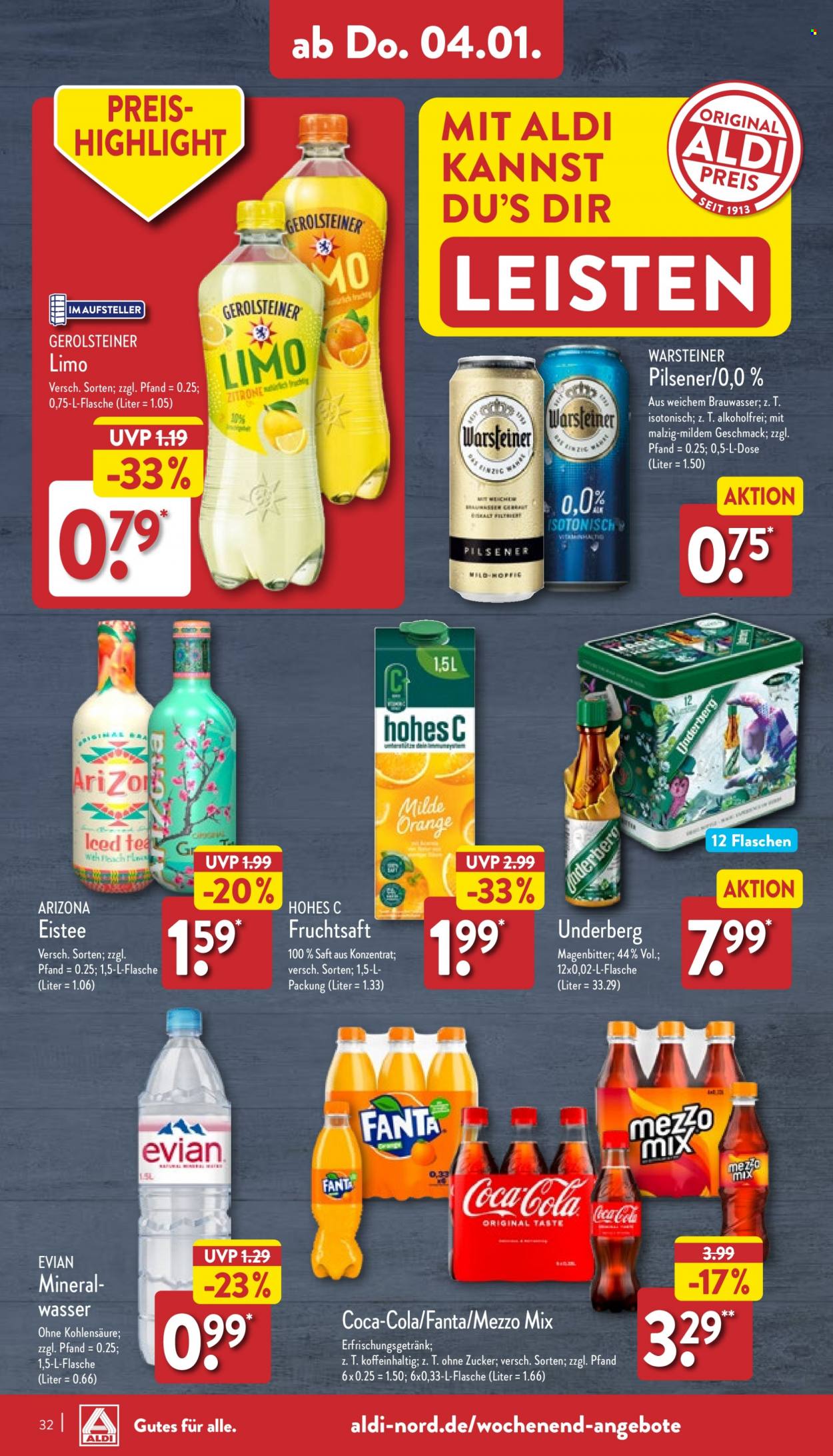 ALDI Nord Prospekte  - 2.01.2024 - 6.01.2024. Seite 32