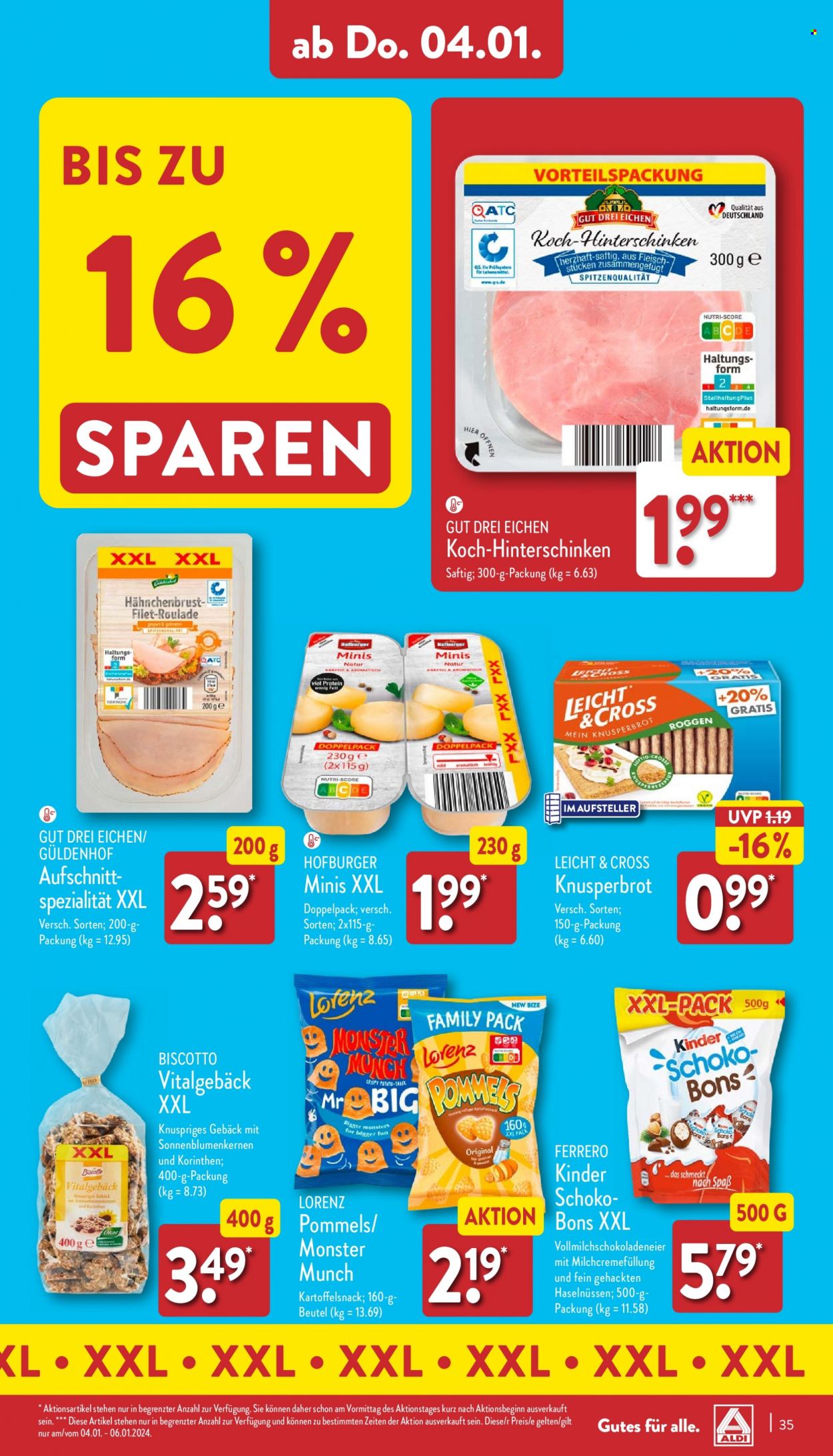 ALDI Nord Prospekte  - 2.01.2024 - 6.01.2024. Seite 35