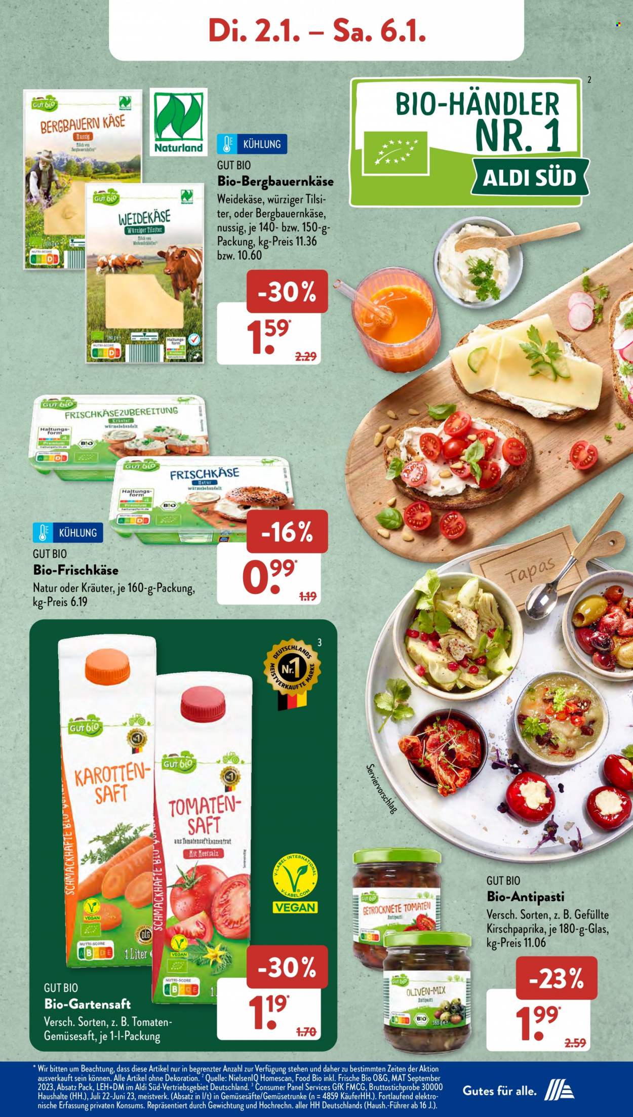 ALDI SÜD Prospekte  - 2.01.2024 - 6.01.2024. Seite 9