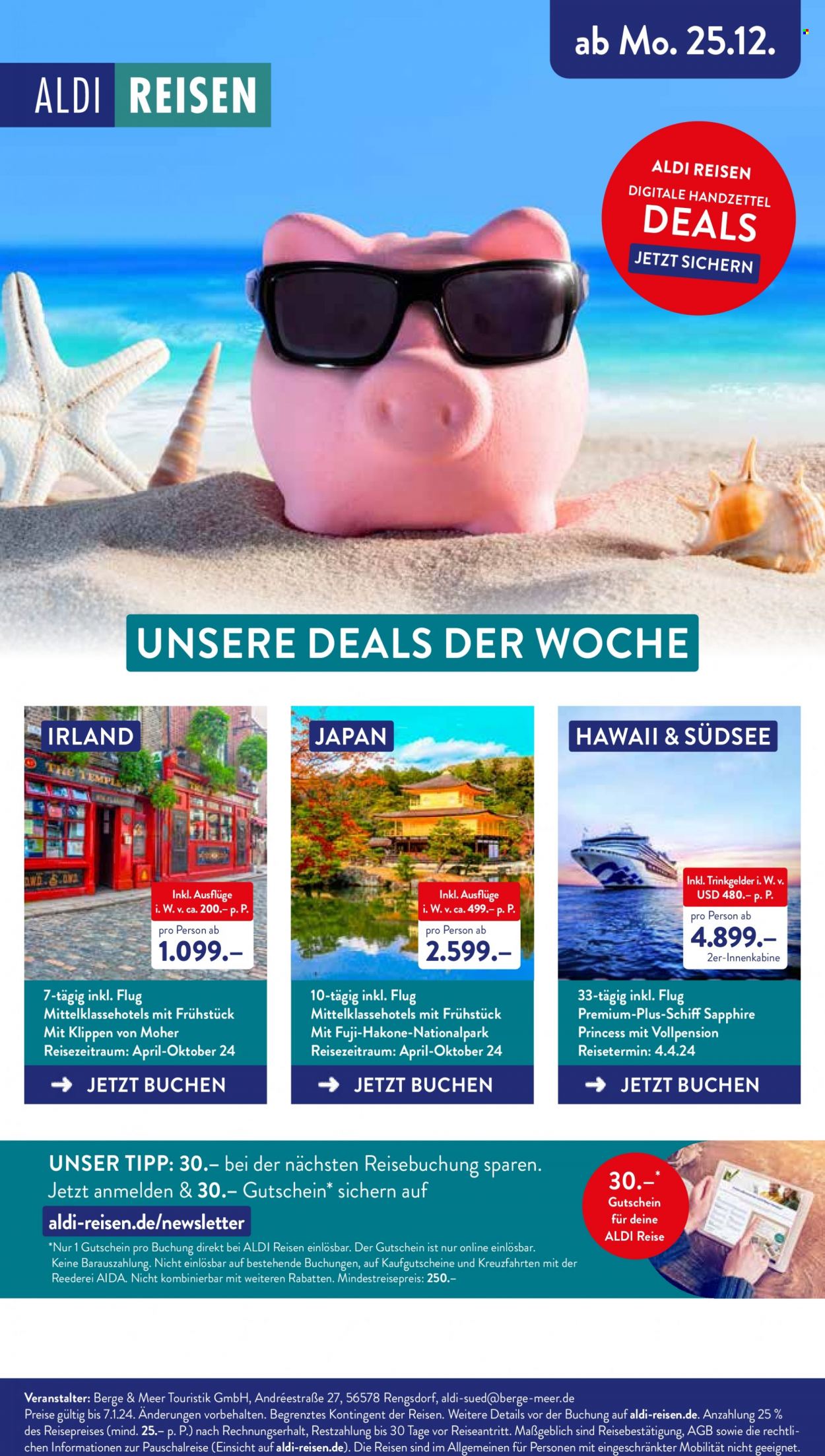 ALDI SÜD Prospekte  - 2.01.2024 - 6.01.2024. Seite 27