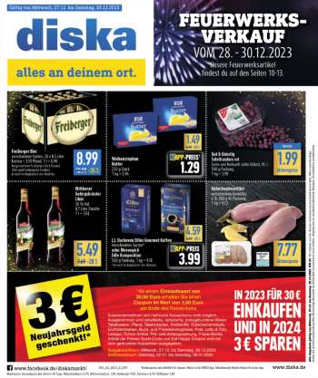 Prospekte Diska - 27.12.2023 - 30.12.2023.