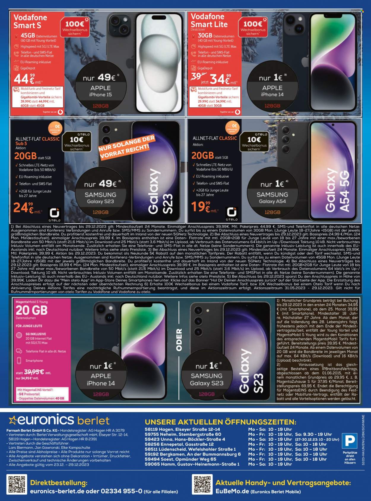 Euronics Prospekte  - 23.12.2023 - 29.12.2023. Seite 10