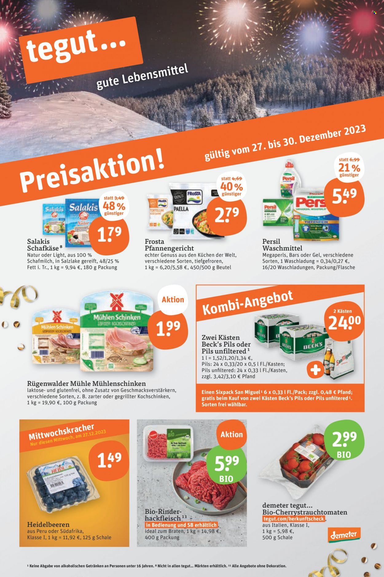 tegut... Prospekte  - 27.12.2023 - 30.12.2023. Seite 3