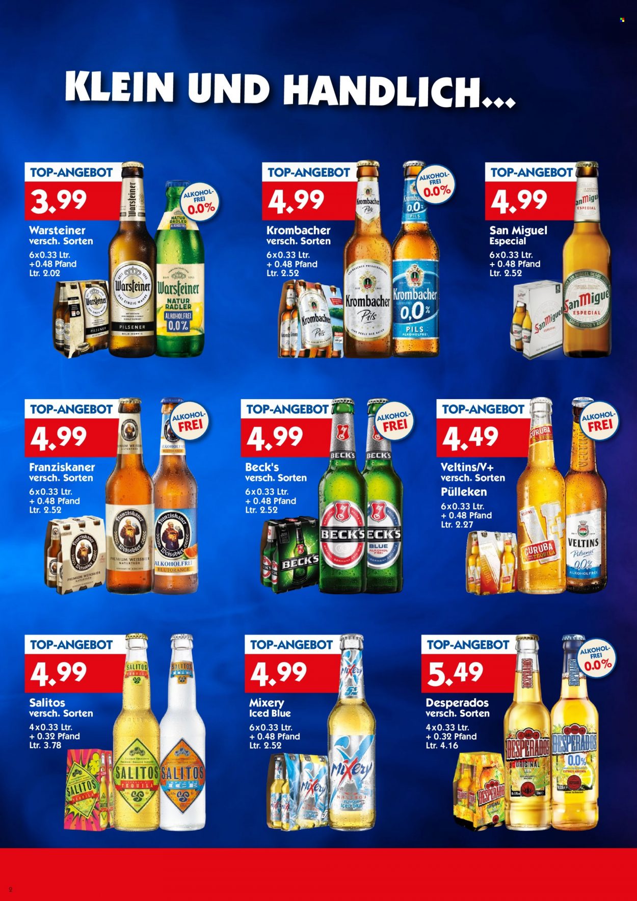 Hol'ab! Getränkemarkt Prospekte  - 27.12.2023 - 30.12.2023. Seite 6