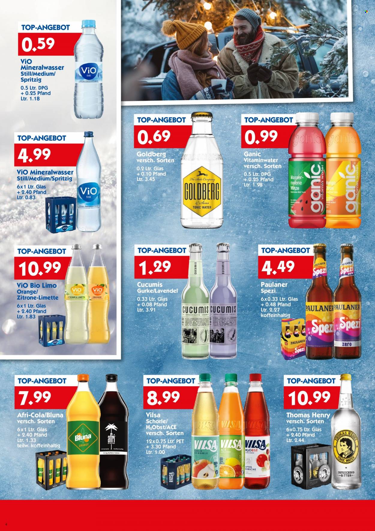 Hol'ab! Getränkemarkt Prospekte  - 27.12.2023 - 30.12.2023. Seite 8