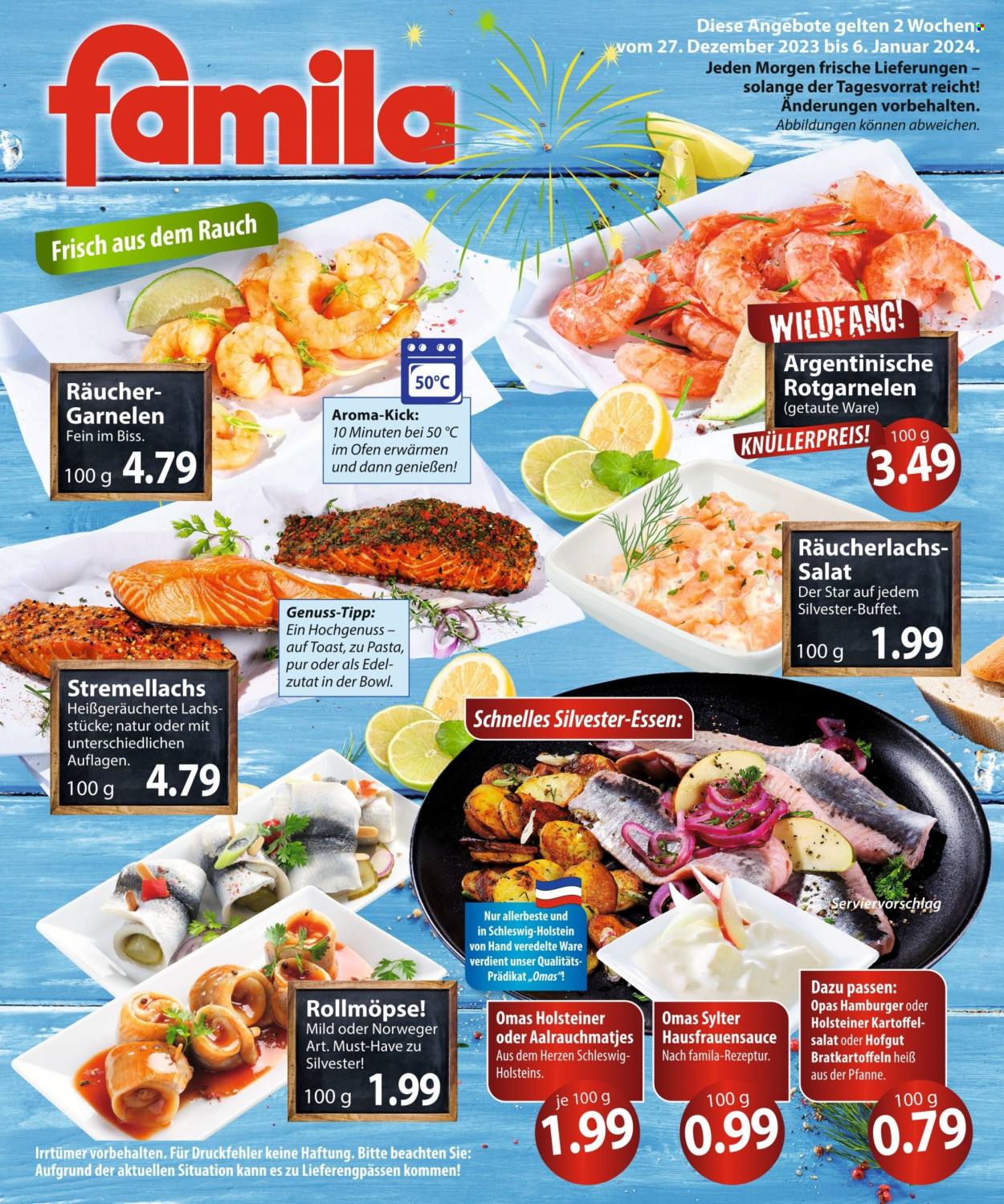 famila Prospekte  - 27.12.2023 - 6.01.2024. Seite 2