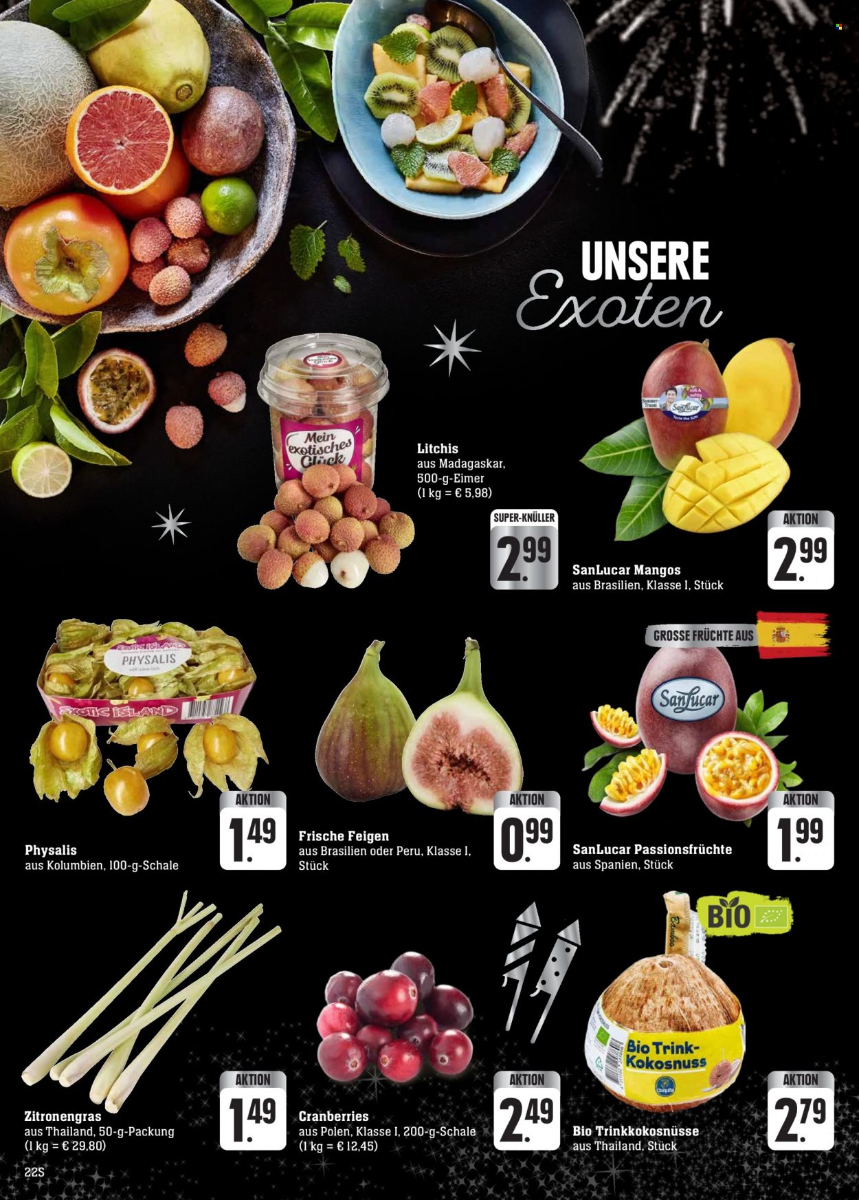 Edeka Prospekte  - 27.12.2023 - 30.12.2023. Seite 22