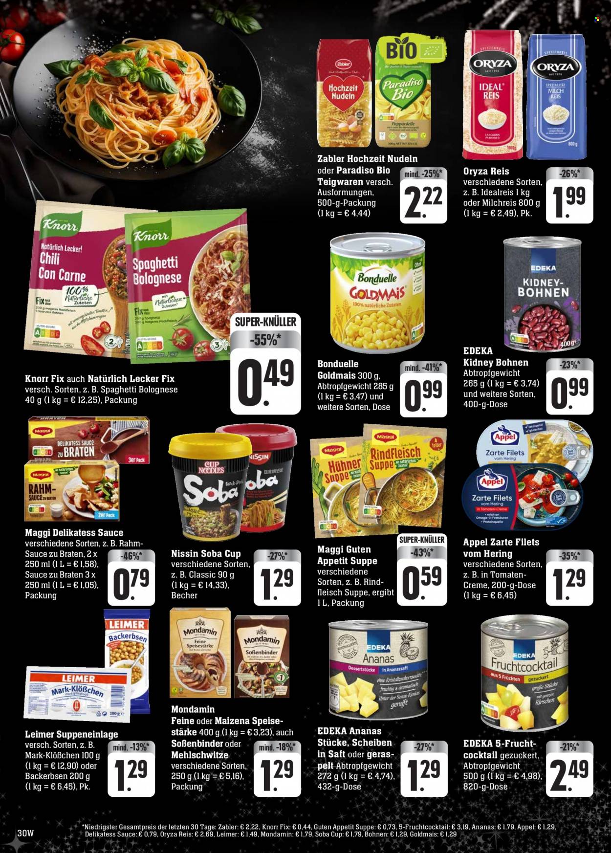 Edeka Prospekte  - 27.12.2023 - 30.12.2023. Seite 30