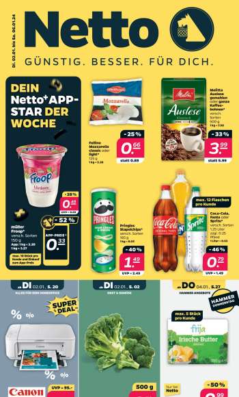 Prospekte Netto - 2.01.2024 - 6.01.2024.