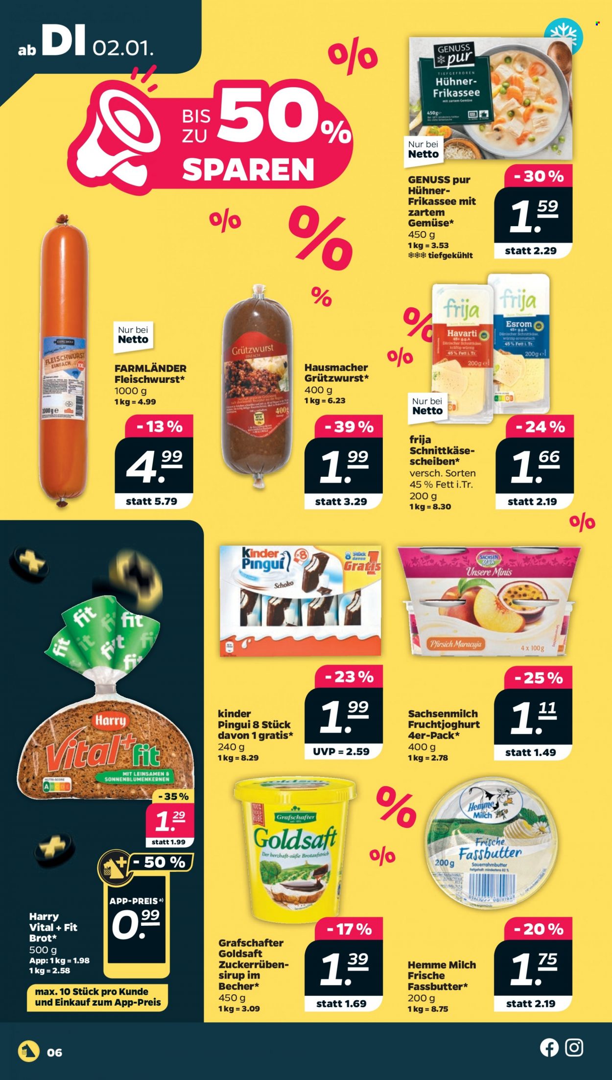 Netto Prospekte  - 2.01.2024 - 6.01.2024. Seite 6