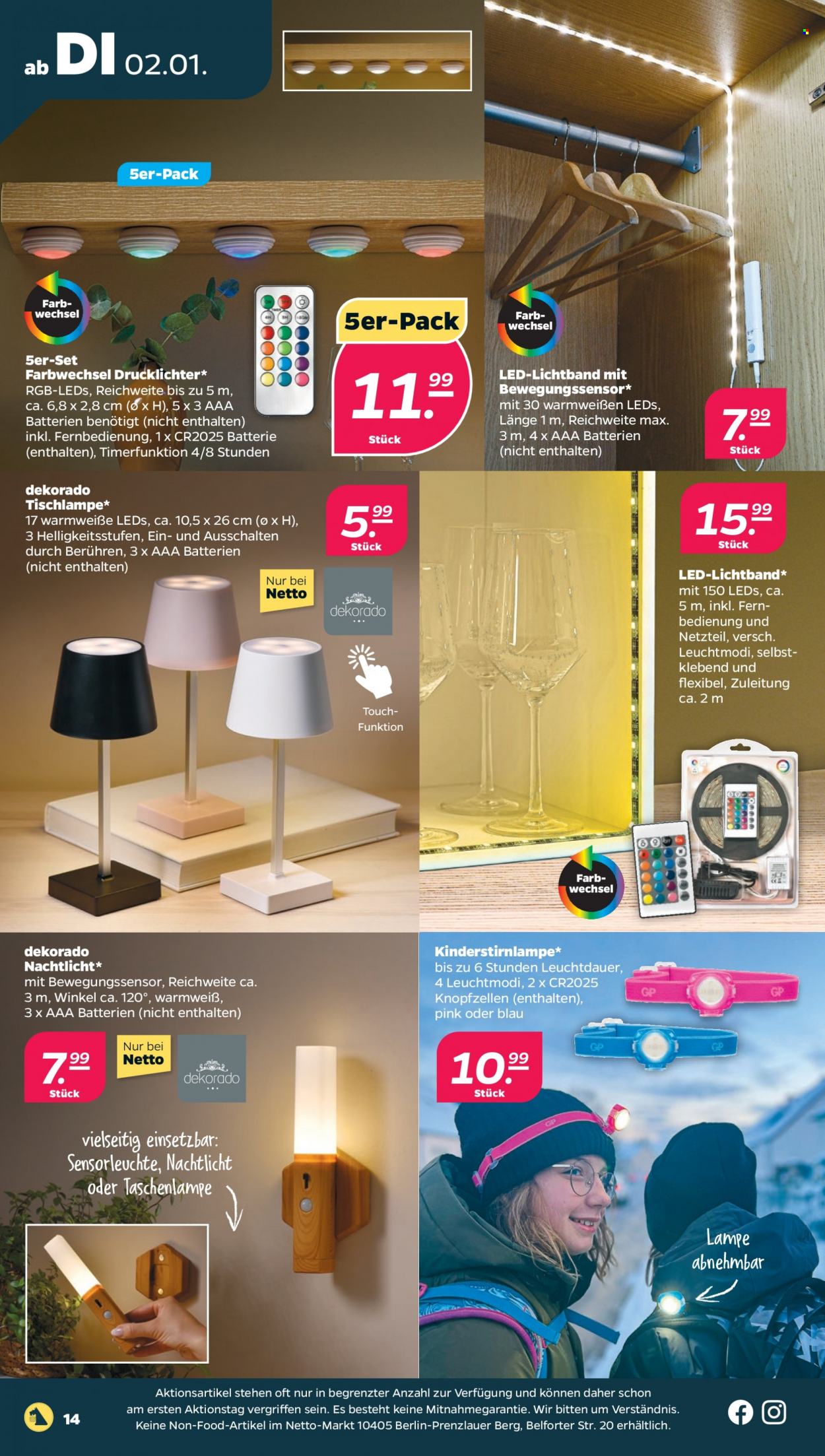 Netto Prospekte  - 2.01.2024 - 6.01.2024. Seite 14