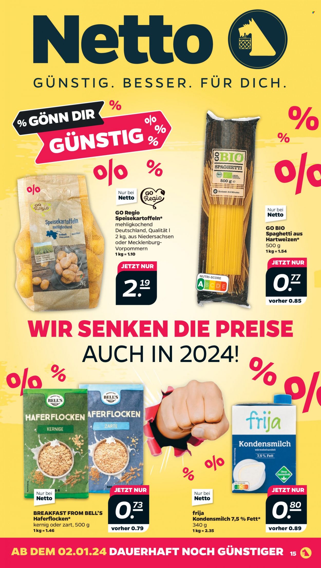 Netto Prospekte  - 2.01.2024 - 6.01.2024. Seite 15