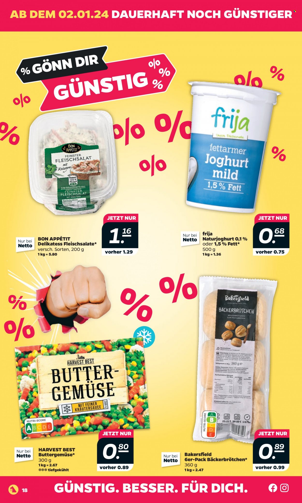 Netto Prospekte  - 2.01.2024 - 6.01.2024. Seite 18