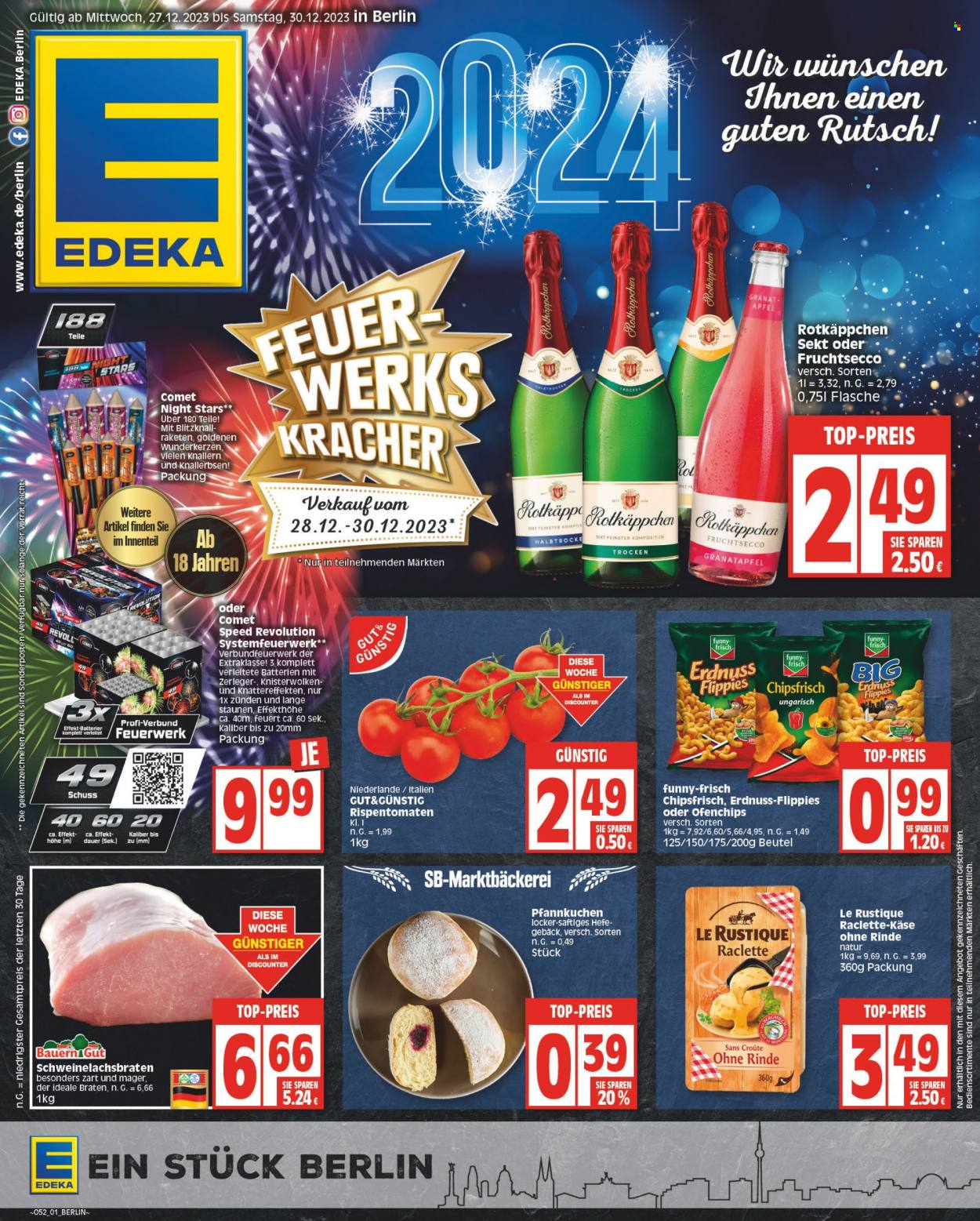 Edeka Prospekte  - 27.12.2023 - 30.12.2023. Seite 1