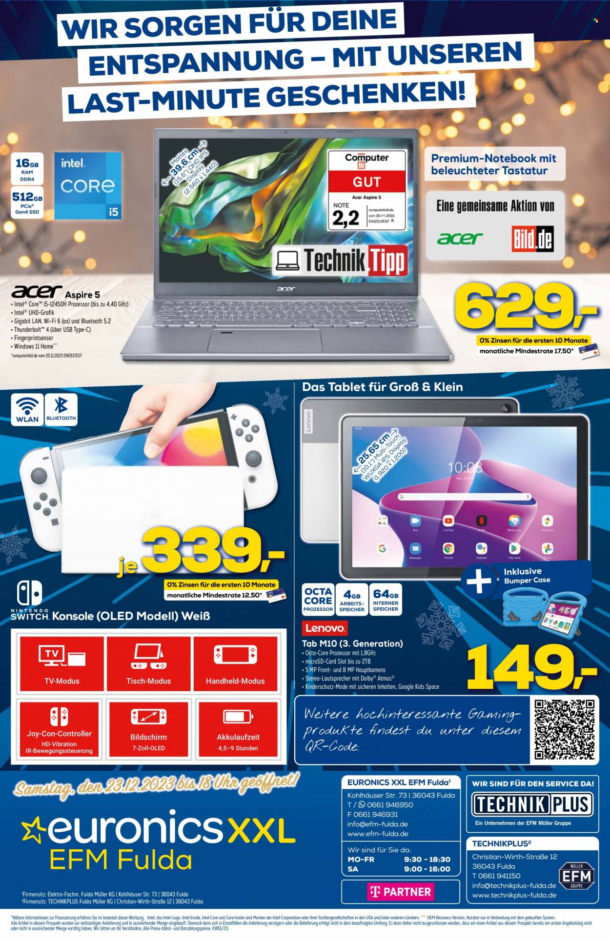 Euronics Prospekte  - 25.12.2023 - 1.01.2024. Seite 1