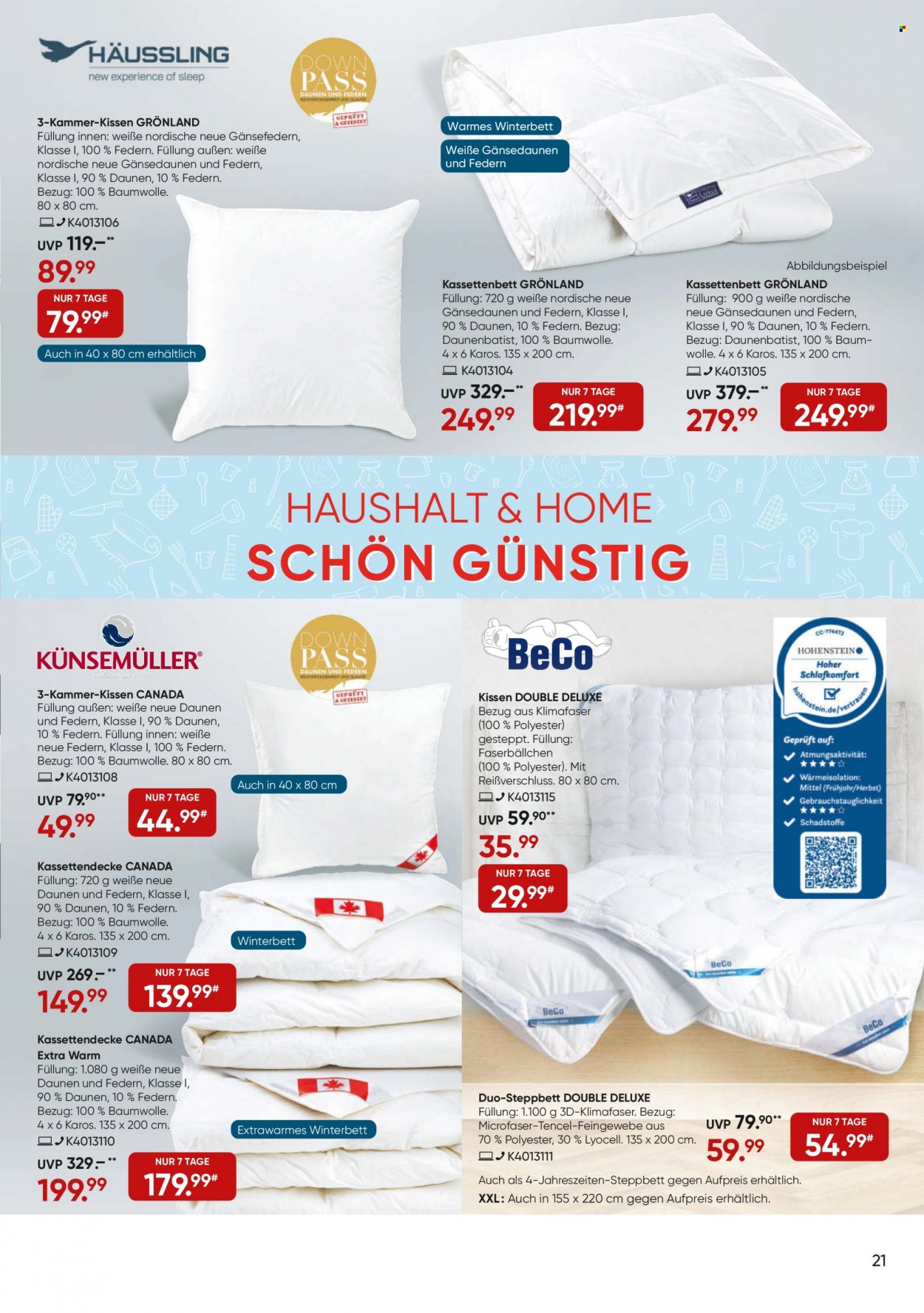 GALERIA Karstadt Kaufhof Prospekte  - 27.12.2023 - 2.01.2024. Seite 21