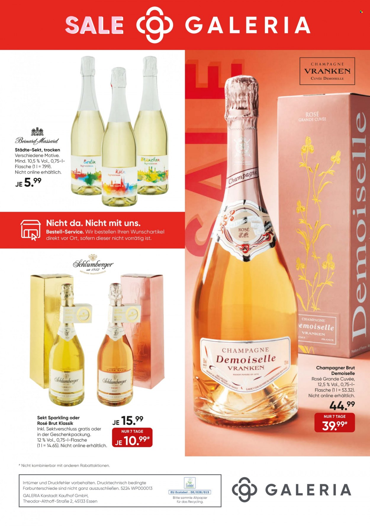 GALERIA Karstadt Kaufhof Prospekte  - 27.12.2023 - 2.01.2024. Seite 36