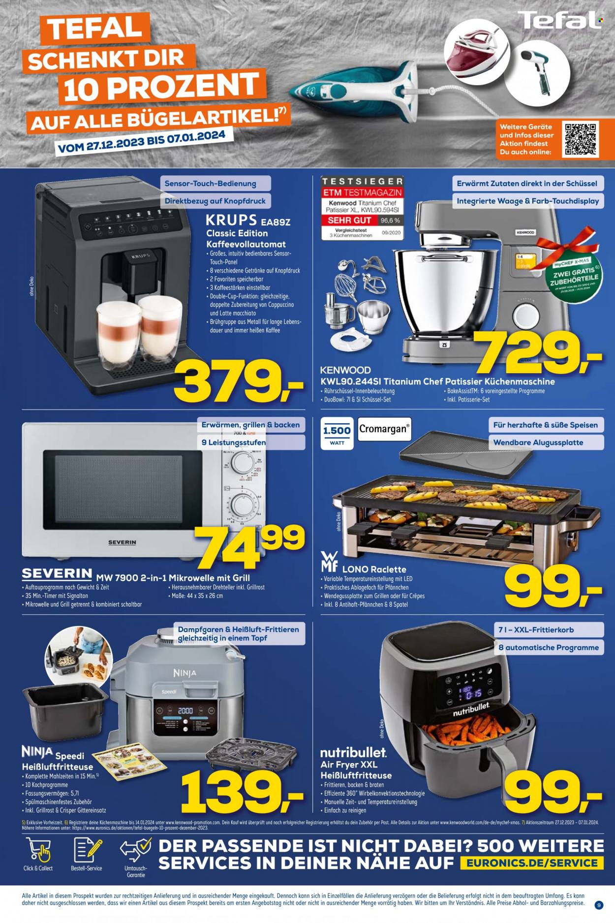 Euronics Prospekte  - 27.12.2023 - 7.01.2024. Seite 9