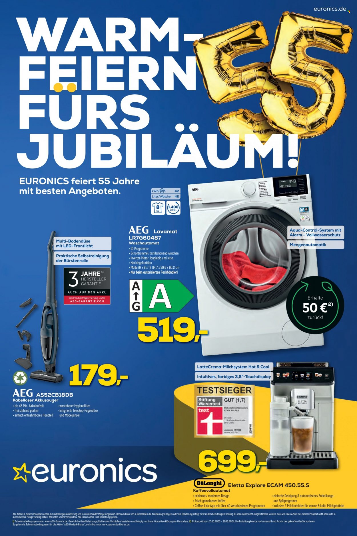 Euronics Prospekte  - 27.12.2023 - 3.01.2024. Seite 1