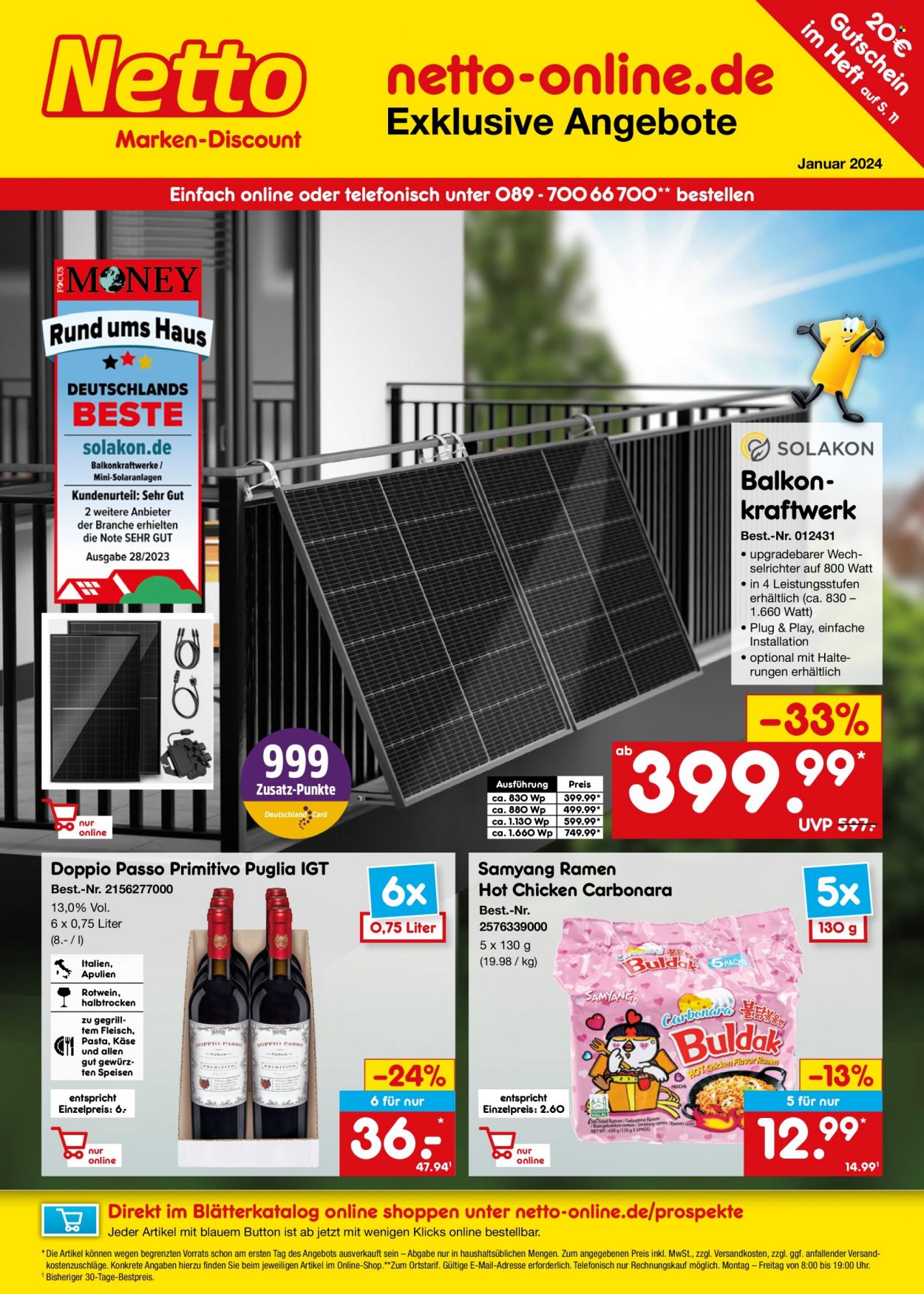 Netto Marken-Discount Prospekte . Seite 1