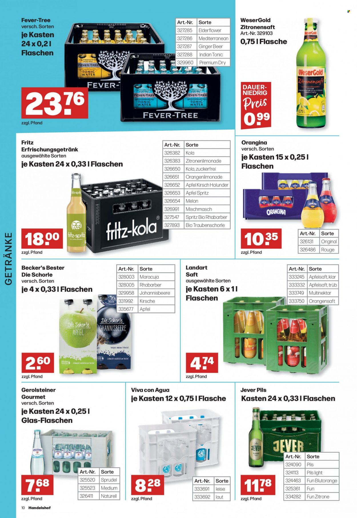 Handelshof Prospekte  - 1.01.2024 - 31.01.2024. Seite 10