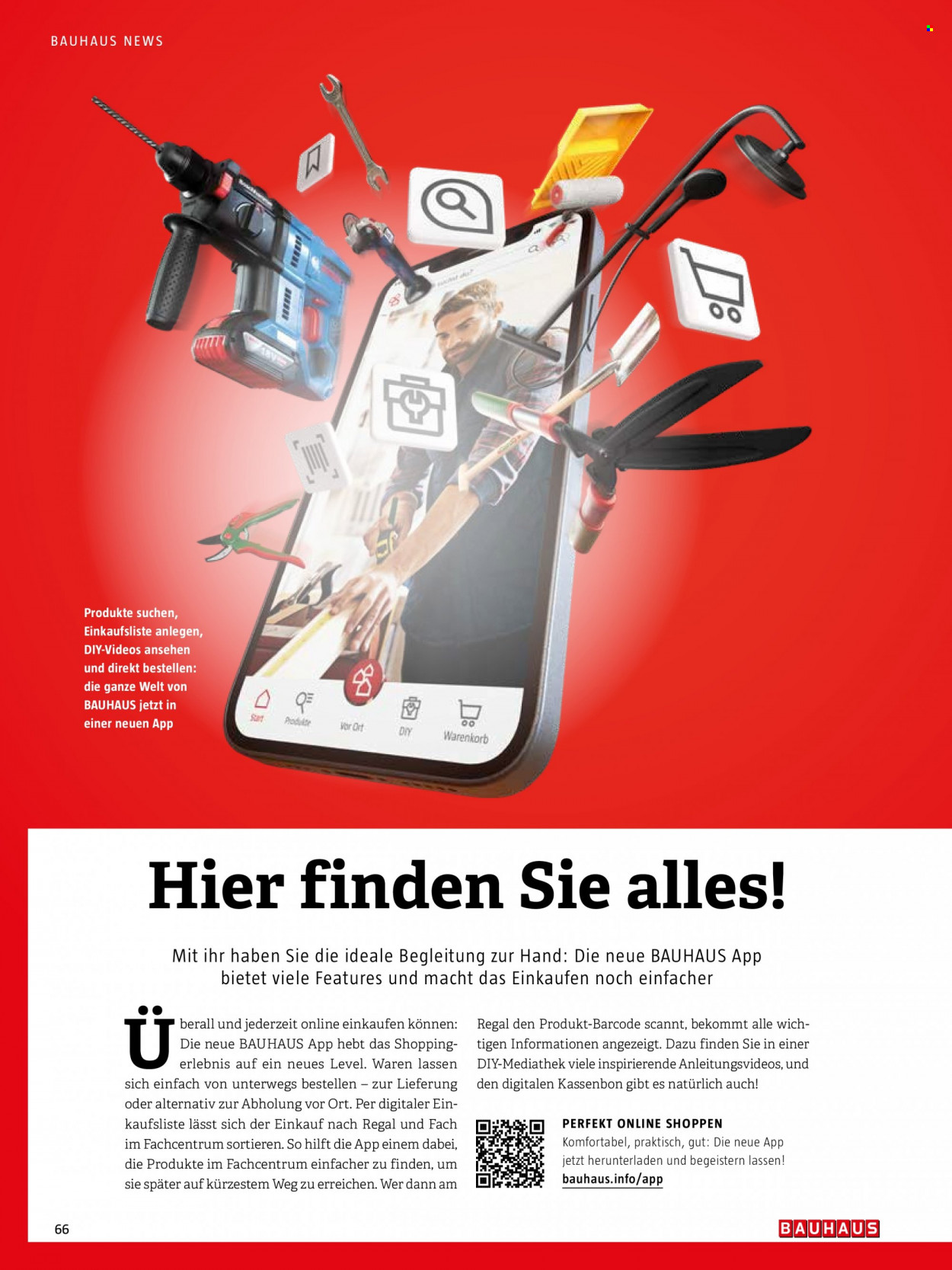 Bauhaus Prospekte  - 1.11.2023 - 29.02.2024. Seite 66