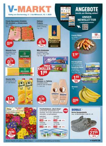 Prospekte V-Markt - 4.01.2024 - 10.01.2024.