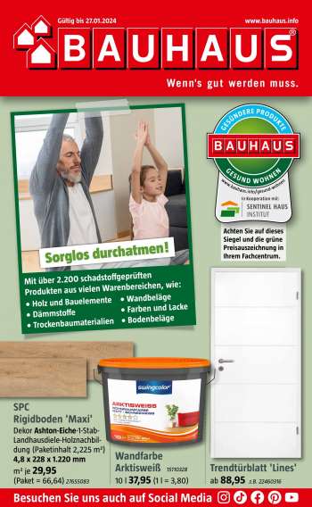 Prospekte Bauhaus - 1.01.2024 - 27.01.2024.